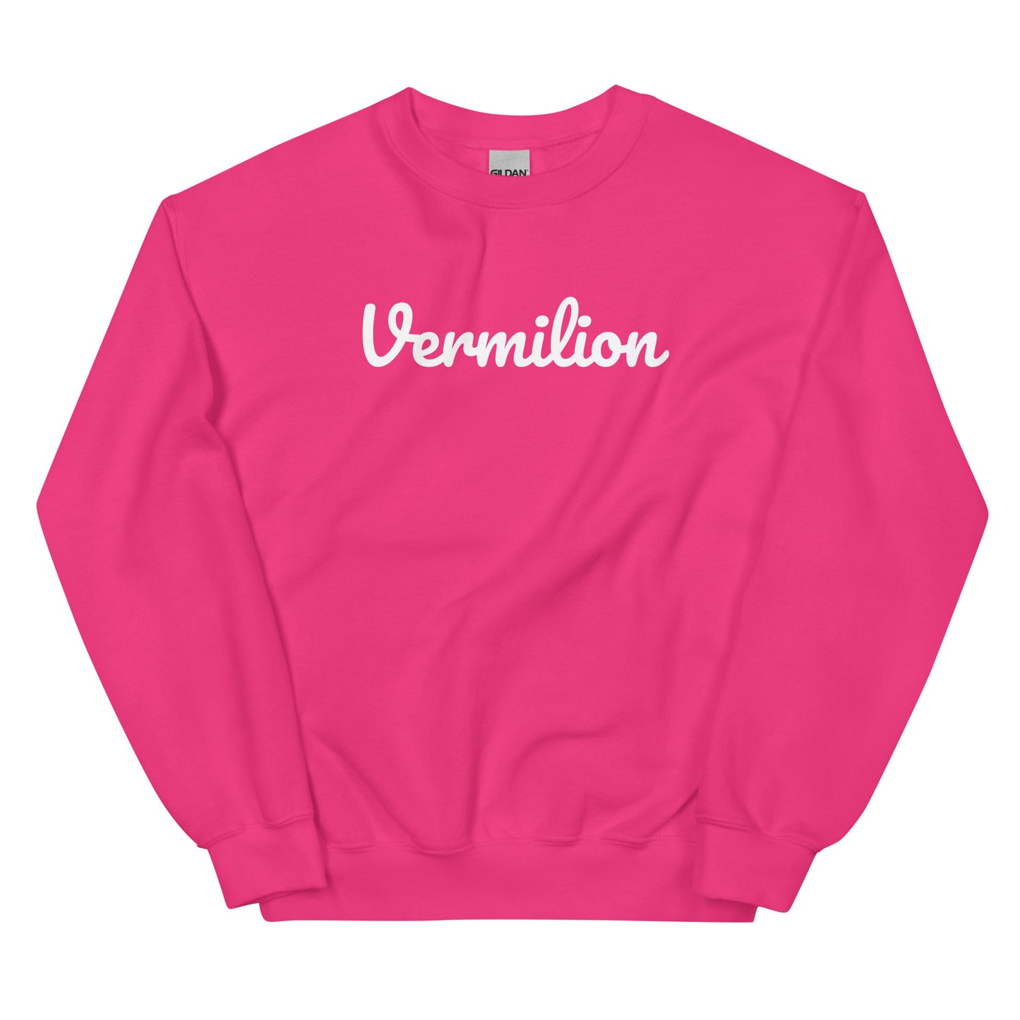 Vermilion Ohio Solo Script Crewneck Unisex Sweatshirt