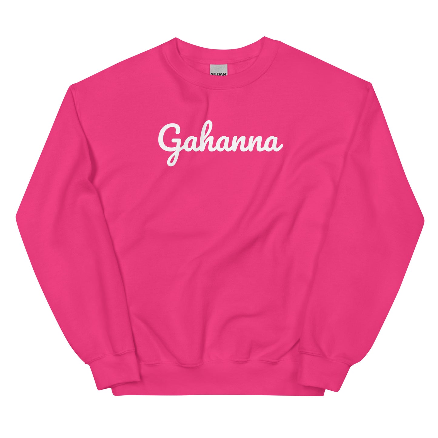 Gahanna Ohio Solo Script Crewneck Unisex Sweatshirt
