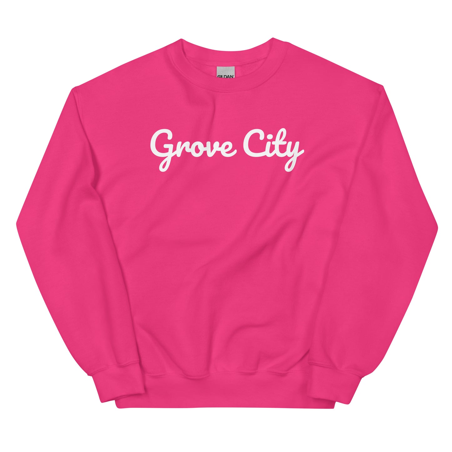 Grove City Ohio Solo Script Crewneck Unisex Sweatshirt
