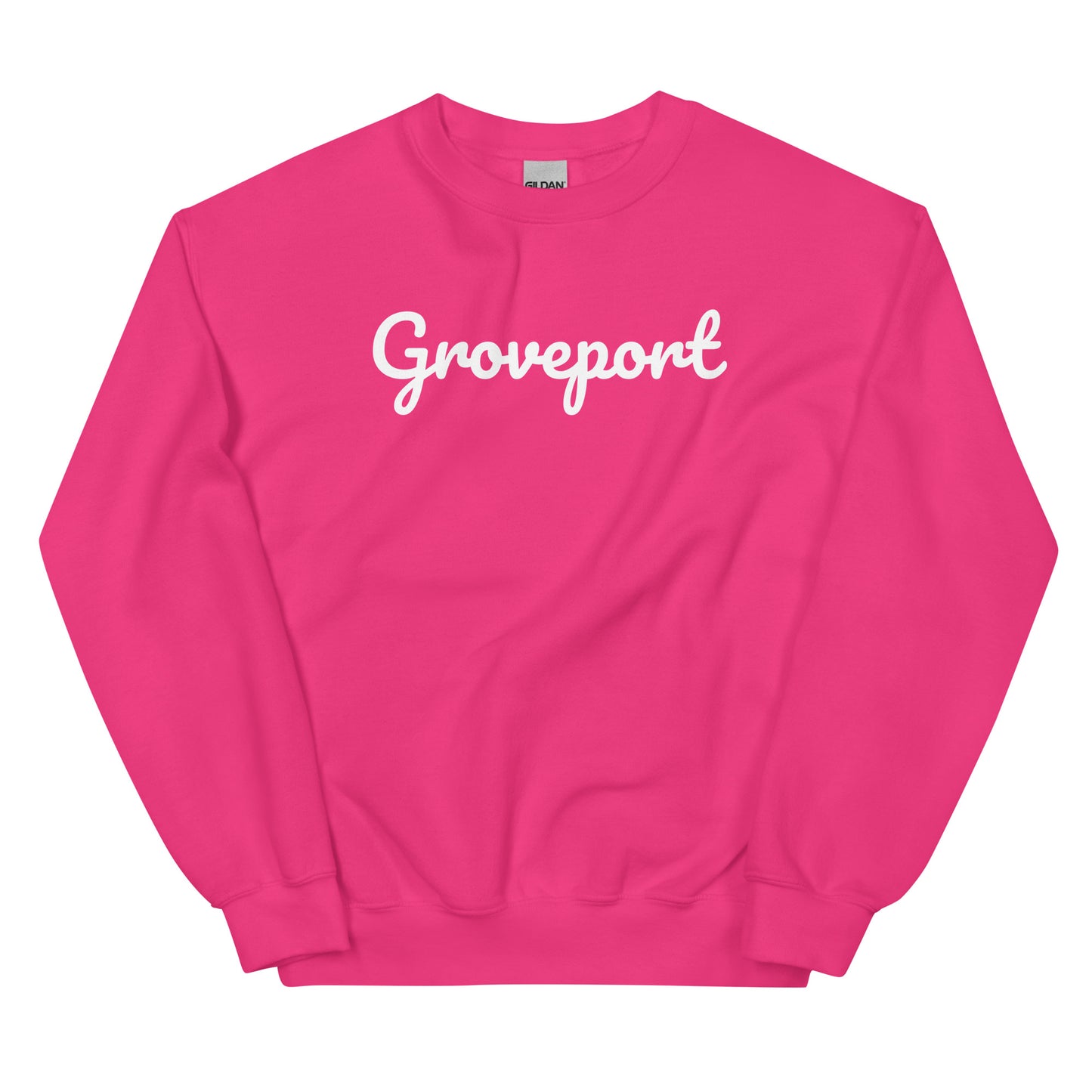 Groveport Ohio Solo Script Crewneck Unisex Sweatshirt
