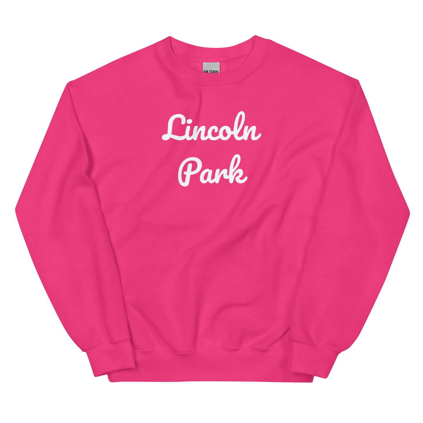 Lincoln Park Michigan Solo Script Crewneck Unisex Sweatshirt