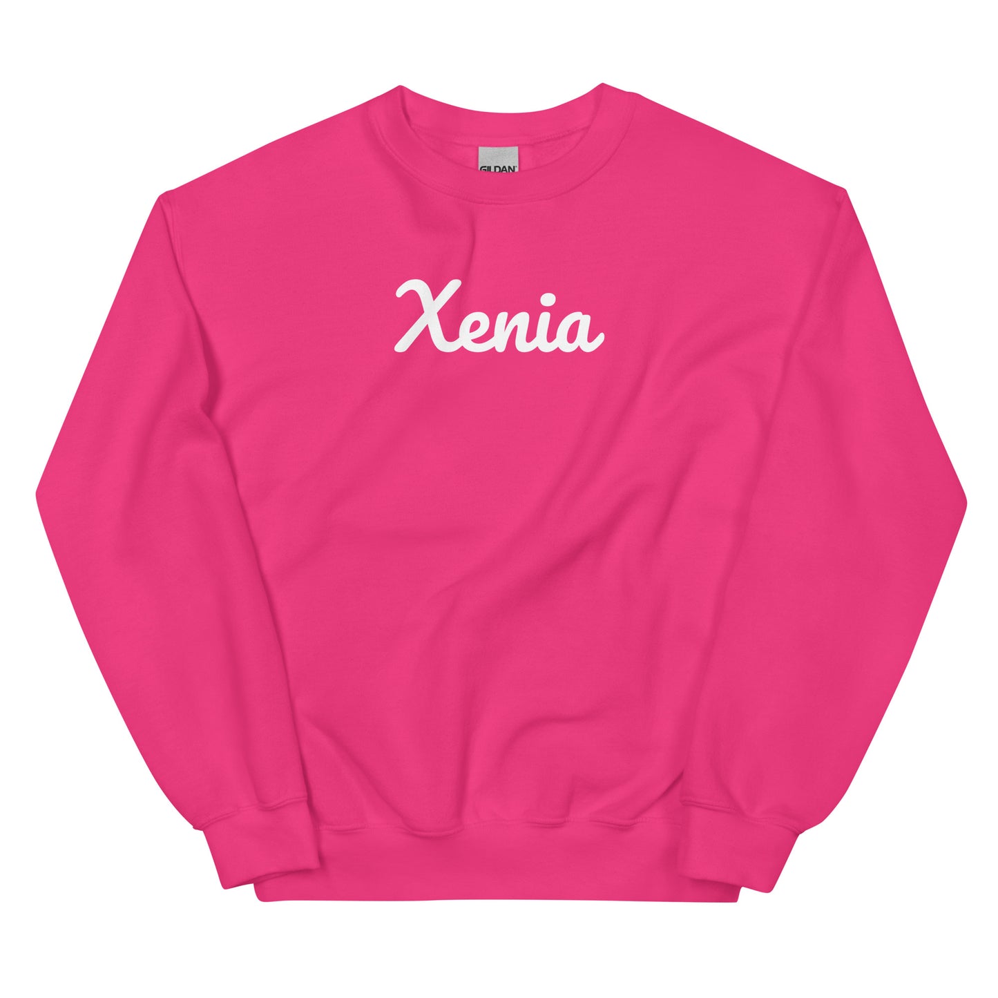 Xenia Ohio Solo Script Crewneck Unisex Sweatshirt