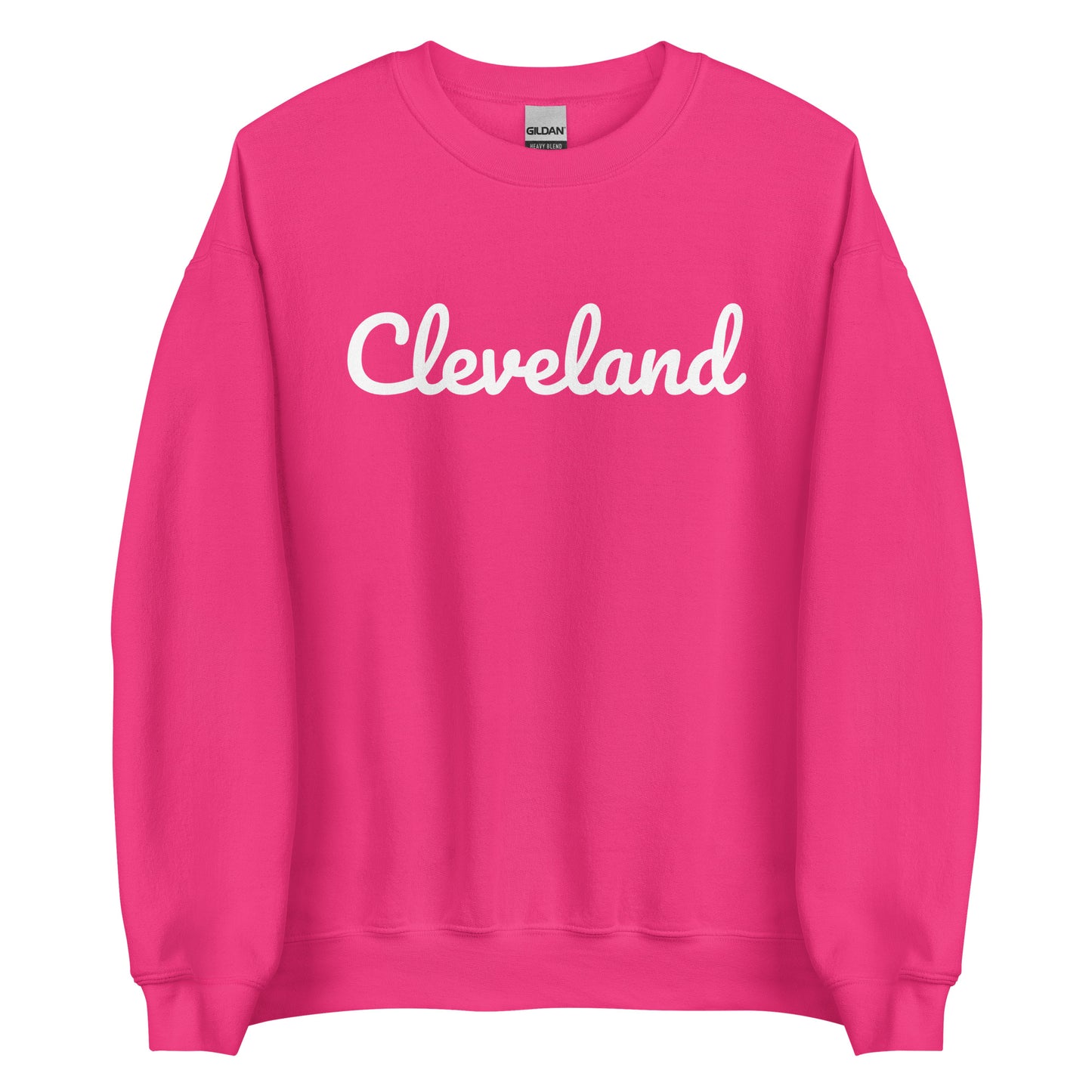 Cleveland Solo Script Crewneck Unisex Sweatshirt