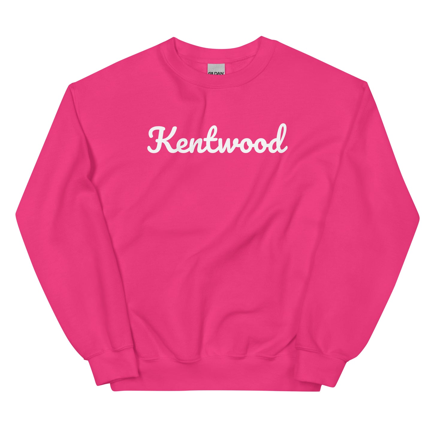 Kentwood Michigan Solo Script Crewneck Unisex Sweatshirt