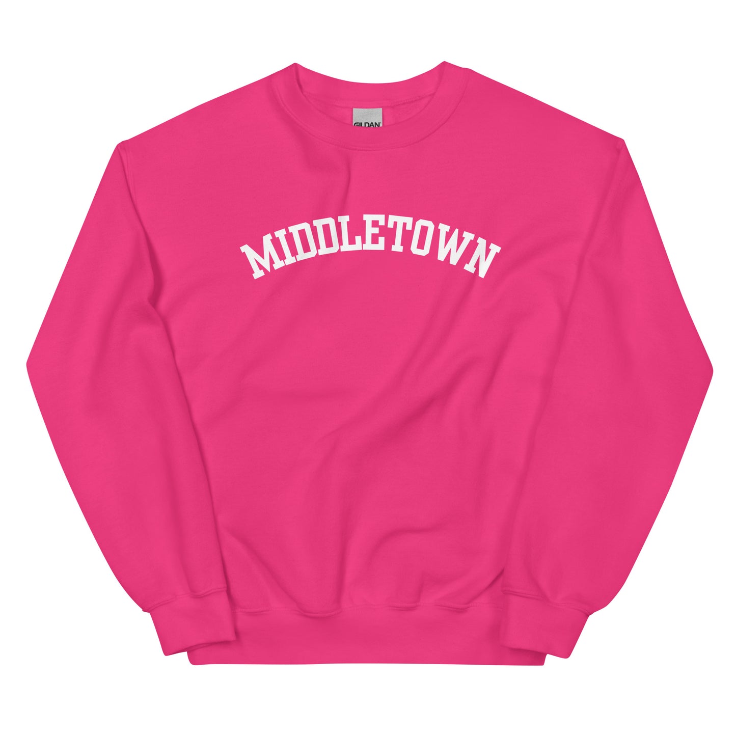 Middletown Ohio Block Solo Crewneck Unisex Sweatshirt