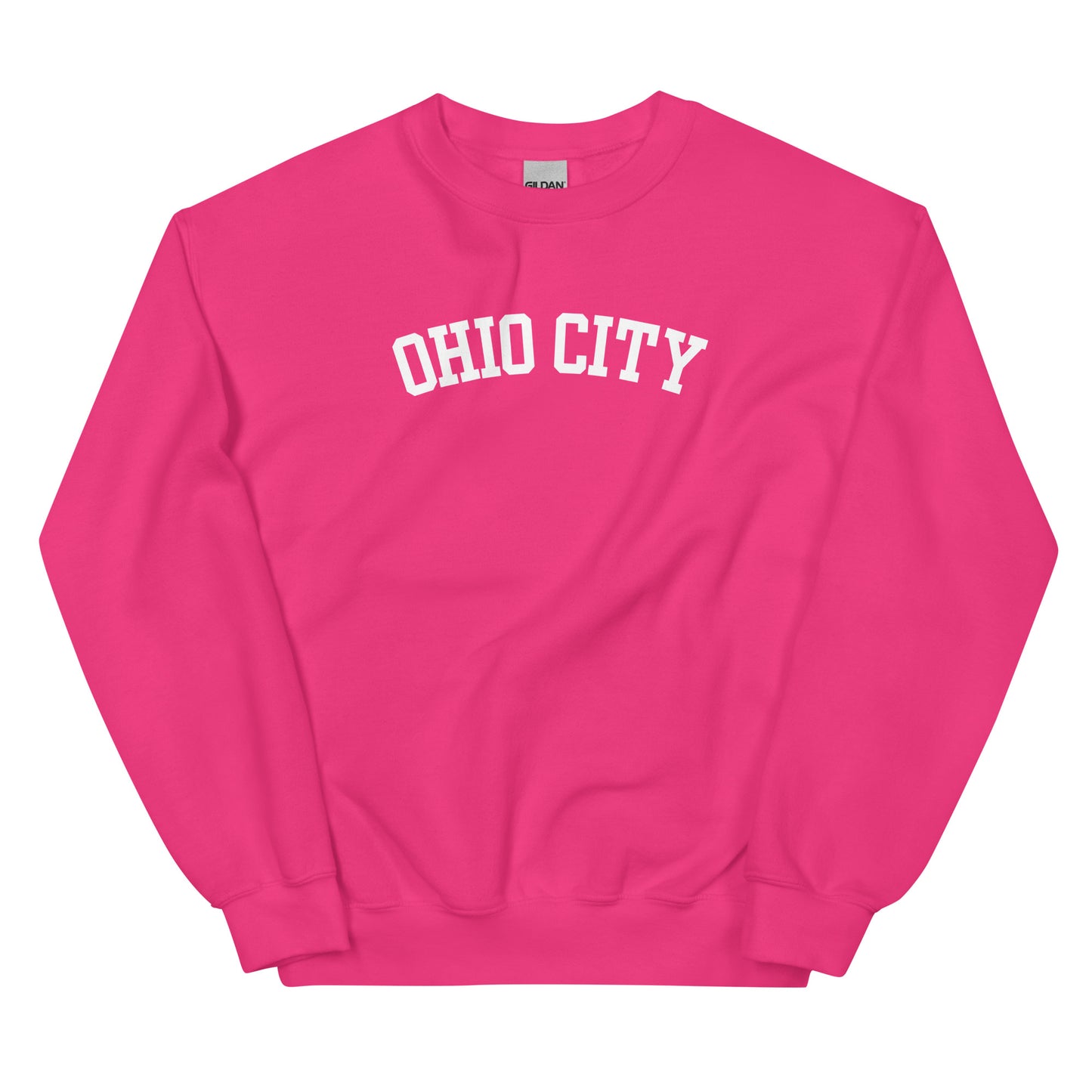 Ohio City Cleveland Block Solo Crewneck Unisex Sweatshirt