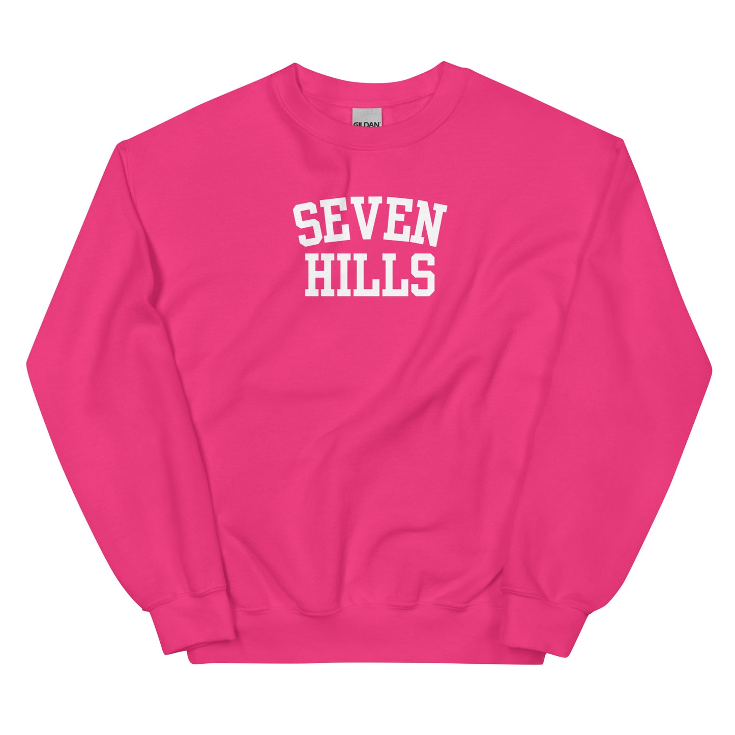 Seven Hills Ohio Block Solo Crewneck Unisex Sweatshirt