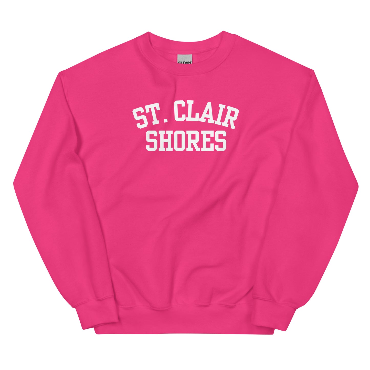 St. Clair Shores Ohio Block Solo Crewneck Unisex Sweatshirt