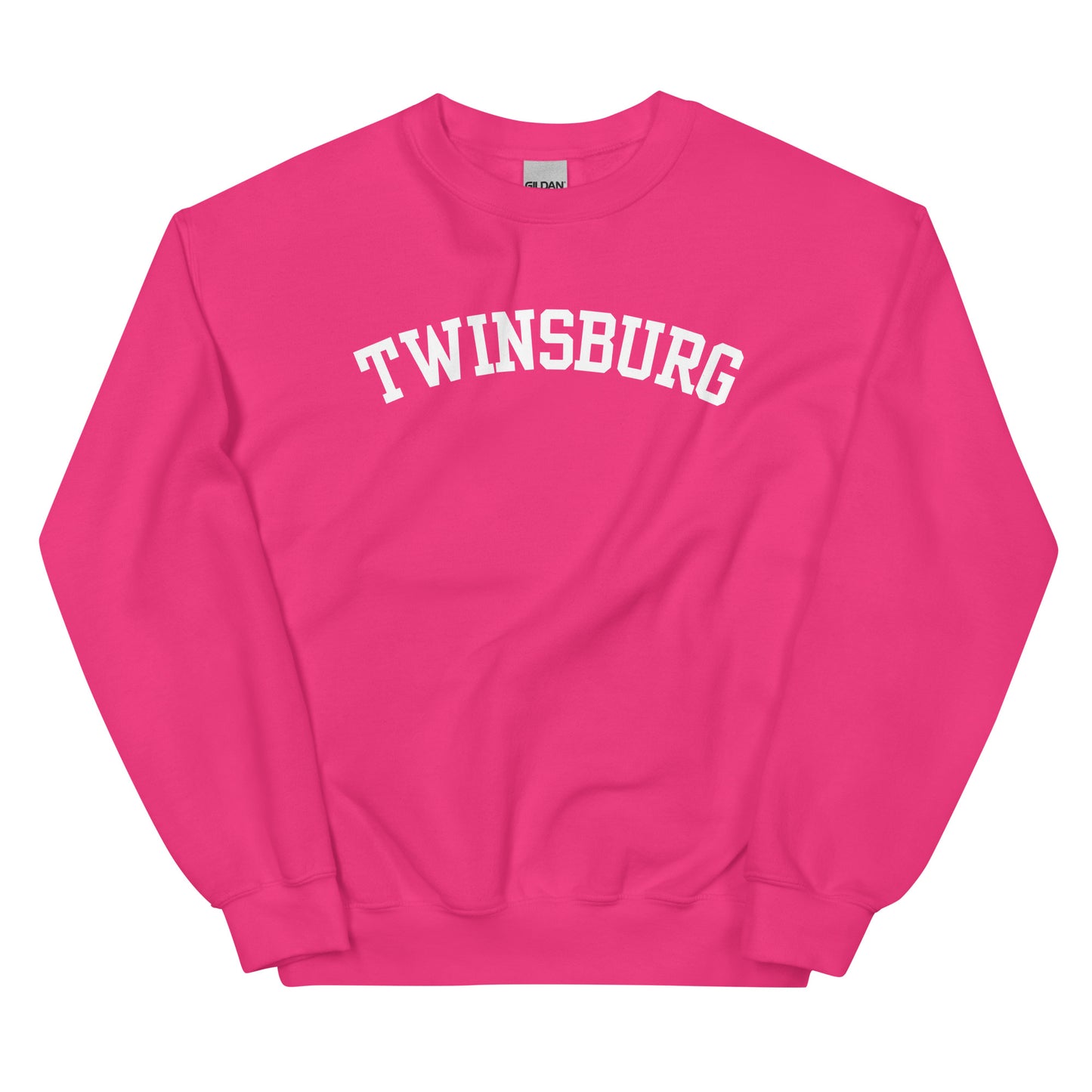Twinsburg Ohio Block Solo Crewneck Unisex Sweatshirt