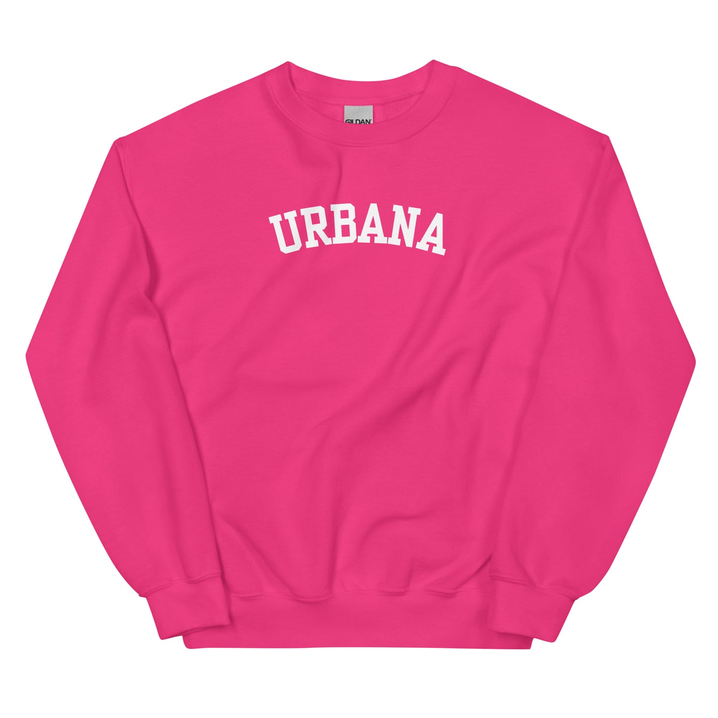 Urbana Ohio Block Solo Crewneck Unisex Sweatshirt