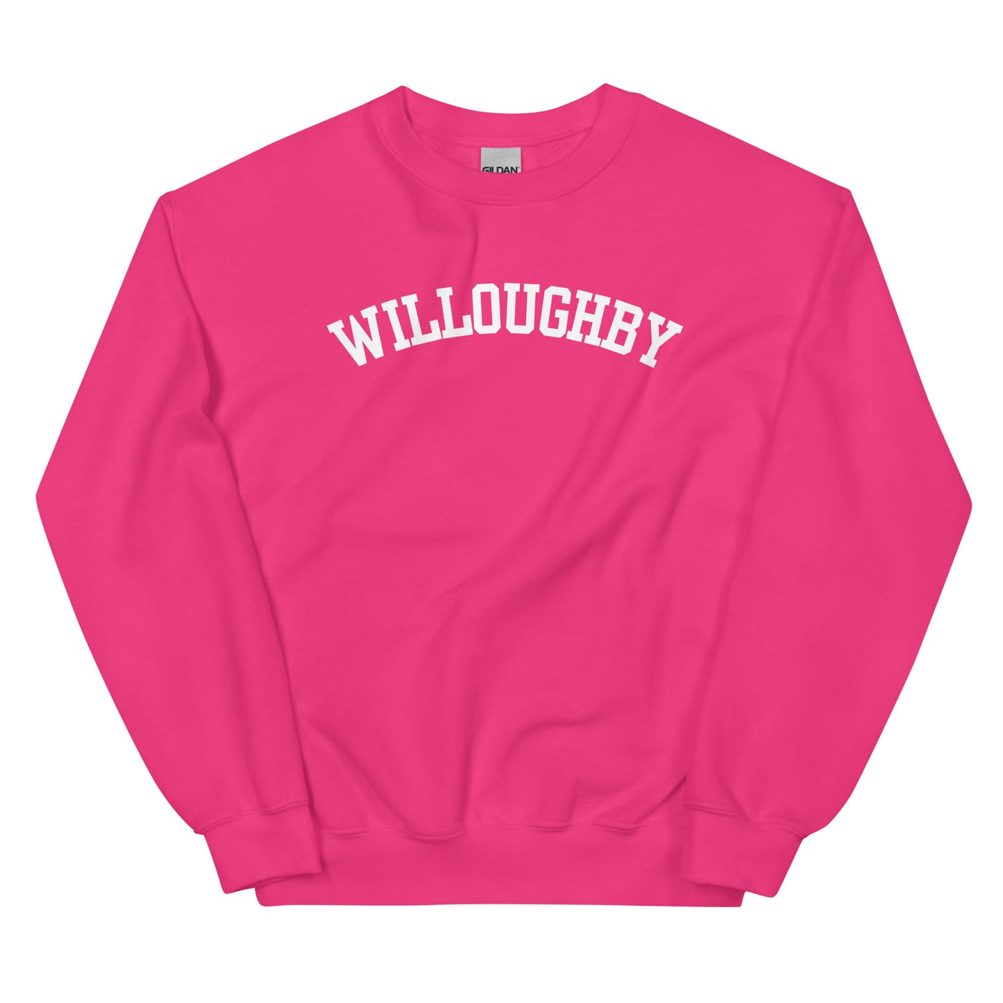 Willoughby Ohio Block Solo Crewneck Unisex Sweatshirt