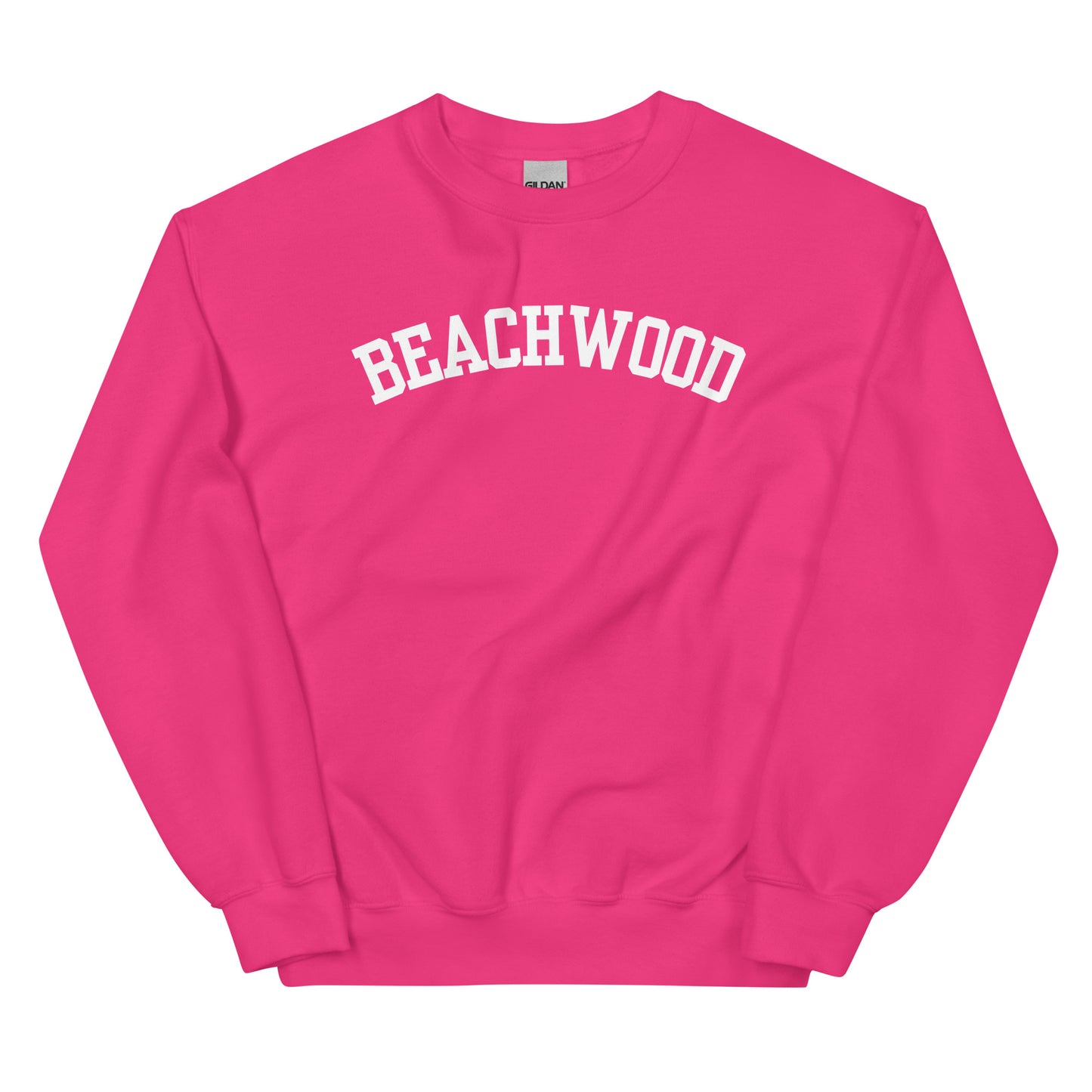 Beachwood Ohio Block Solo Crewneck Unisex Sweatshirt