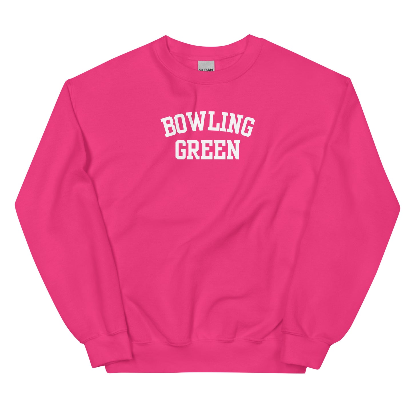 Bowling Green Ohio Block Solo Crewneck Unisex Sweatshirt