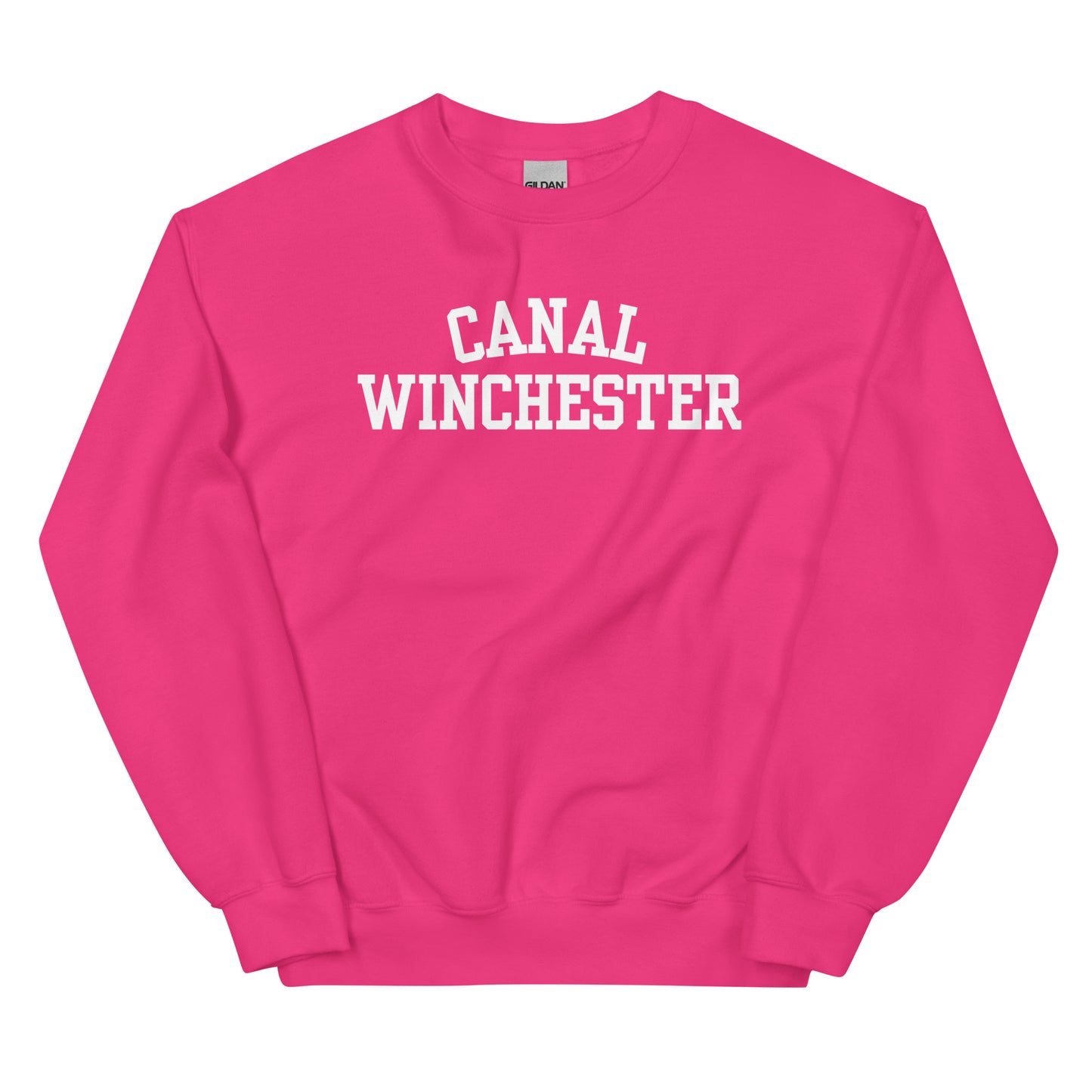 Canal Winchester Ohio Block Solo Crewneck Unisex Sweatshirt