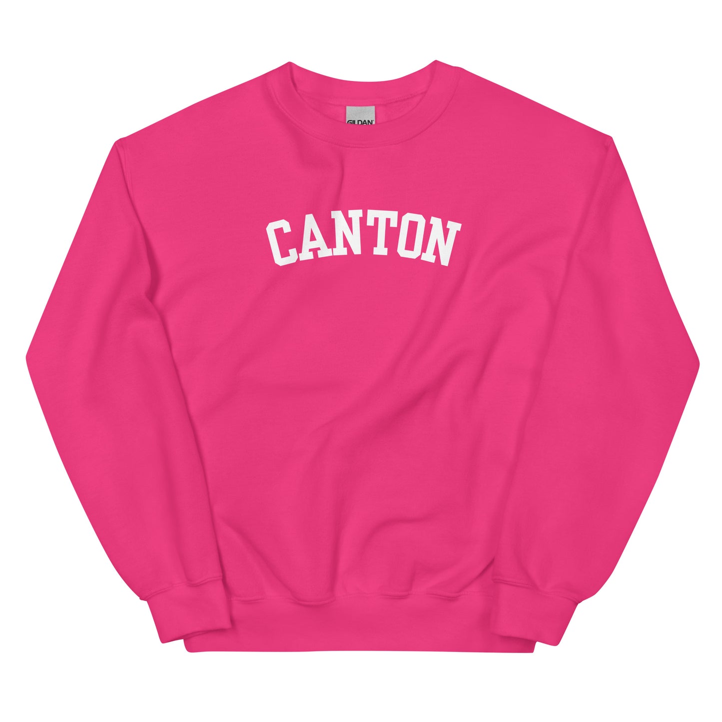 Canton Ohio Block Solo Crewneck Unisex Sweatshirt