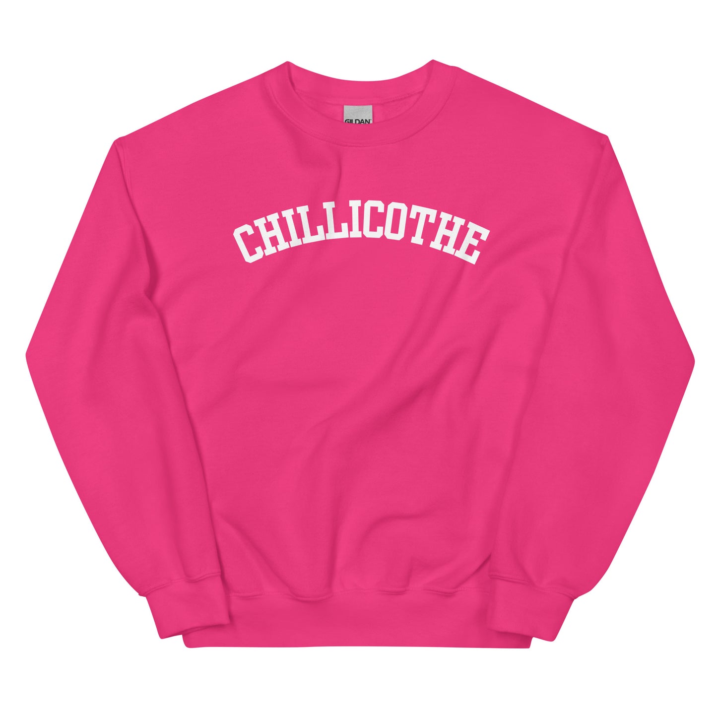 Chillicothe Ohio Block Solo Crewneck Unisex Sweatshirt
