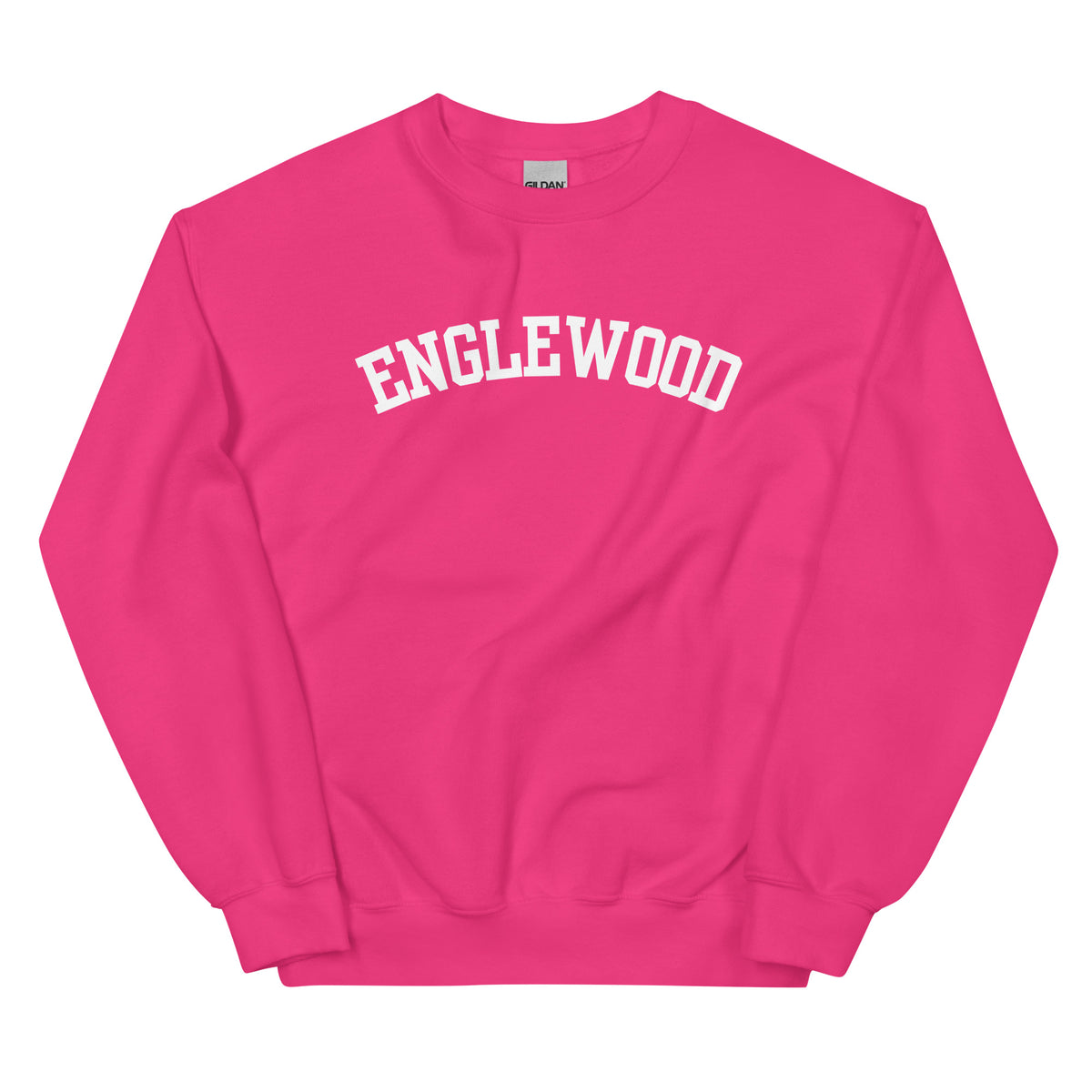 Englewood Ohio Block Solo Crewneck Unisex Sweatshirt