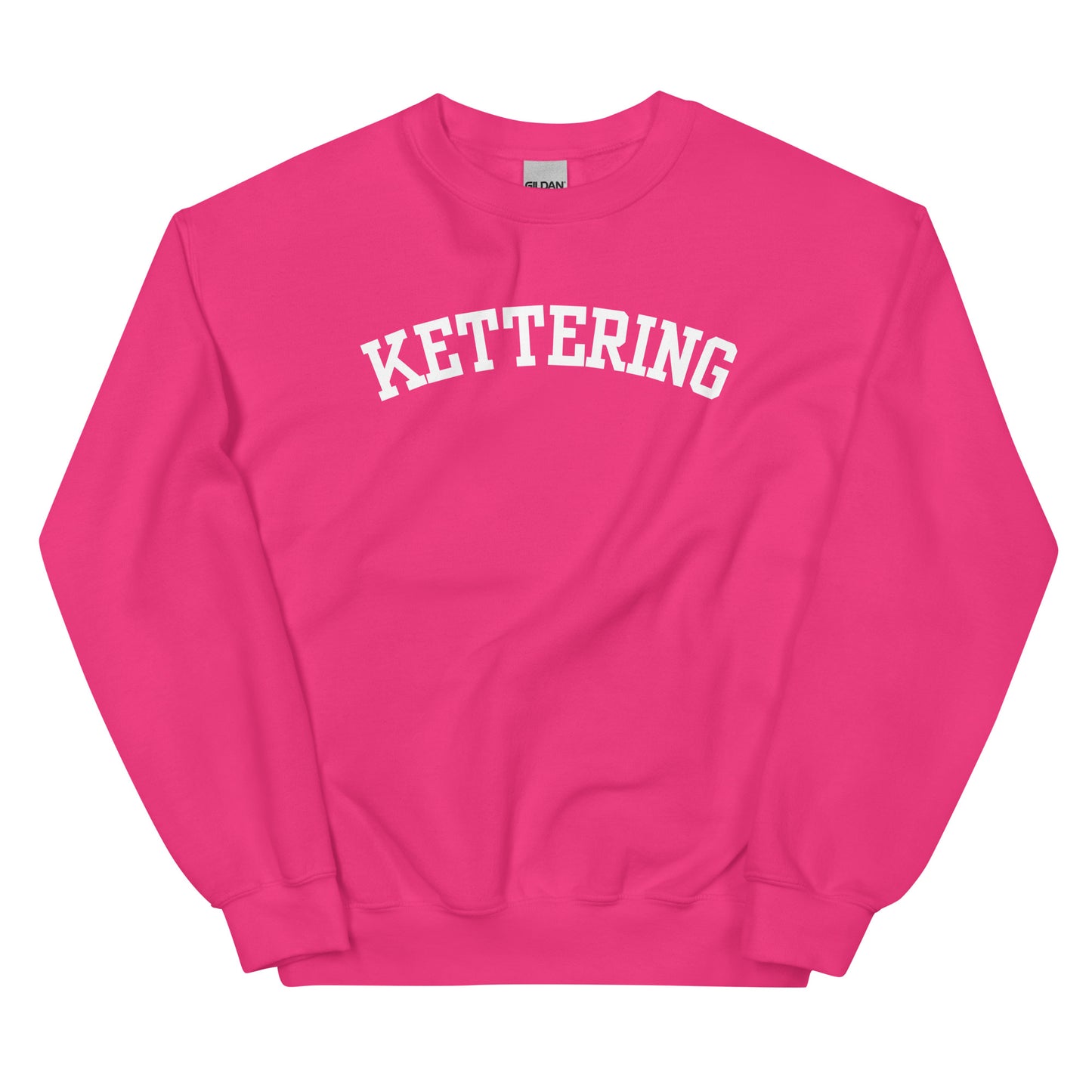 Kettering Ohio Block Solo Crewneck Unisex Sweatshirt
