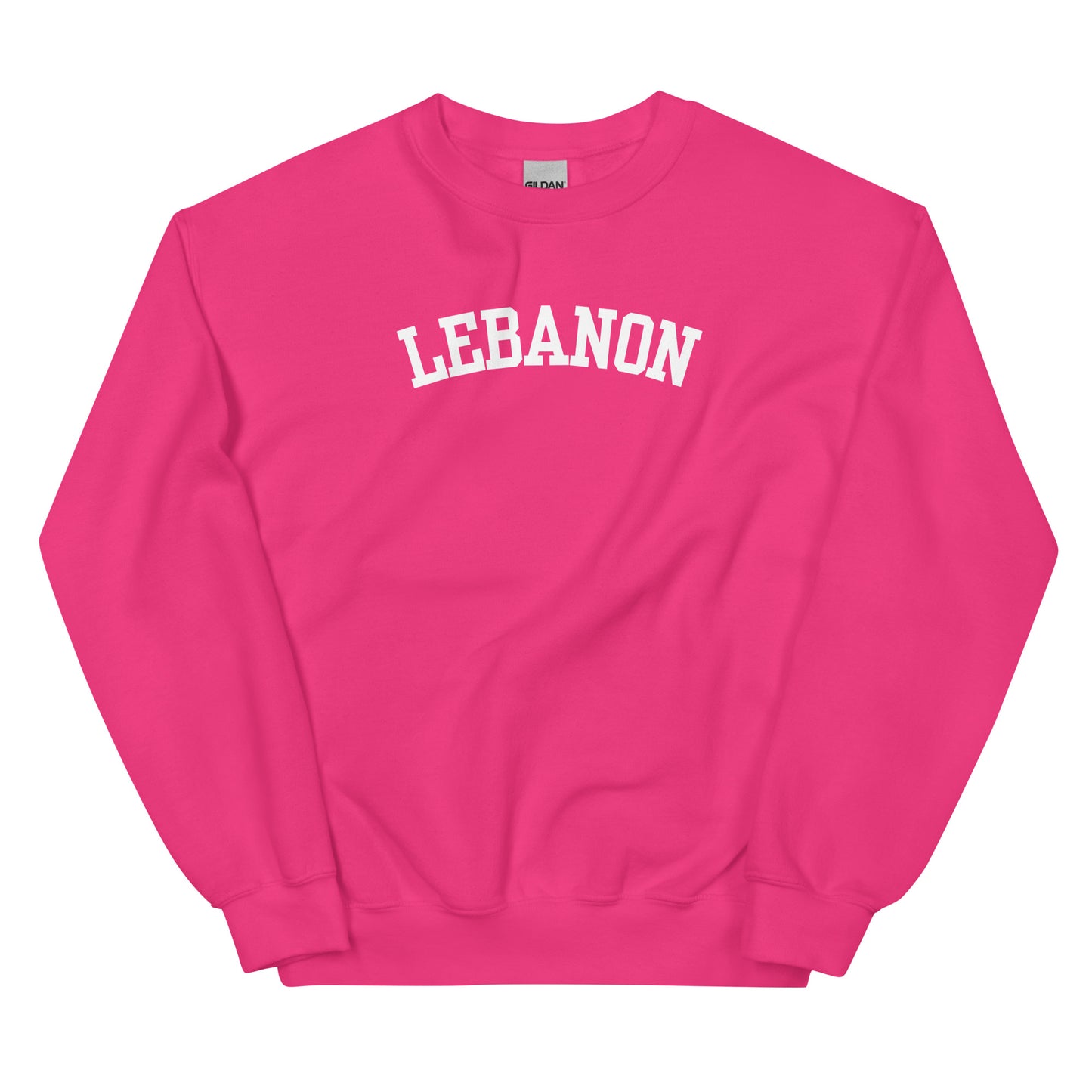 Lebanon Ohio Block Solo Crewneck Unisex Sweatshirt