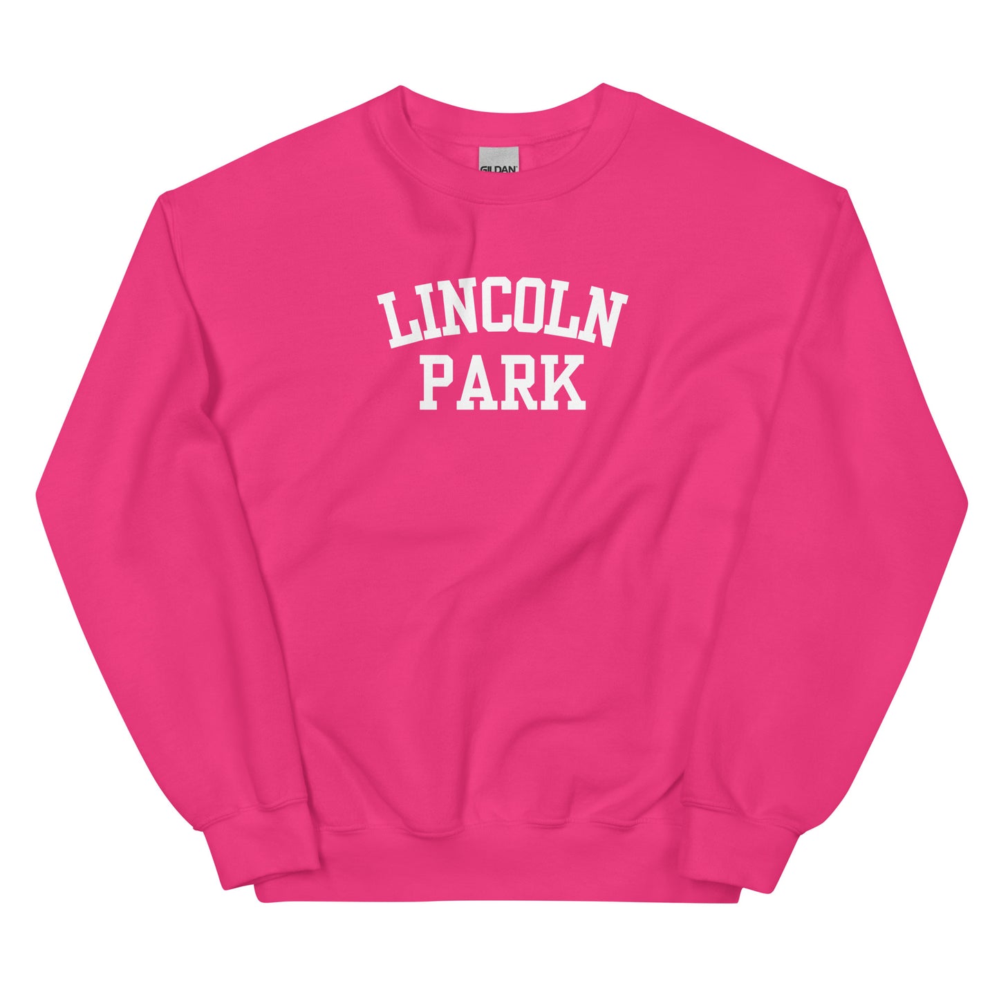 Lincoln Park Michigan Block Solo Crewneck Unisex Sweatshirt