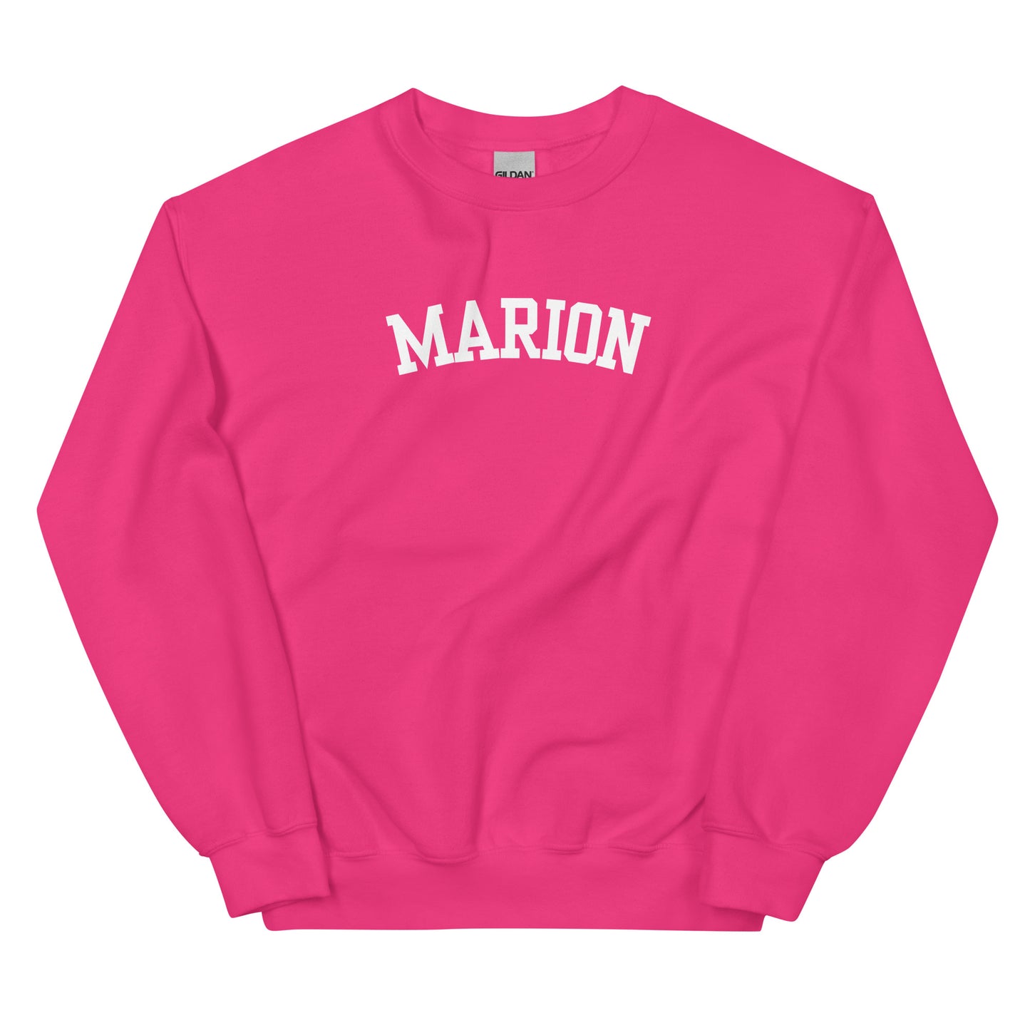 Marion Ohio Block Solo Crewneck Unisex Sweatshirt