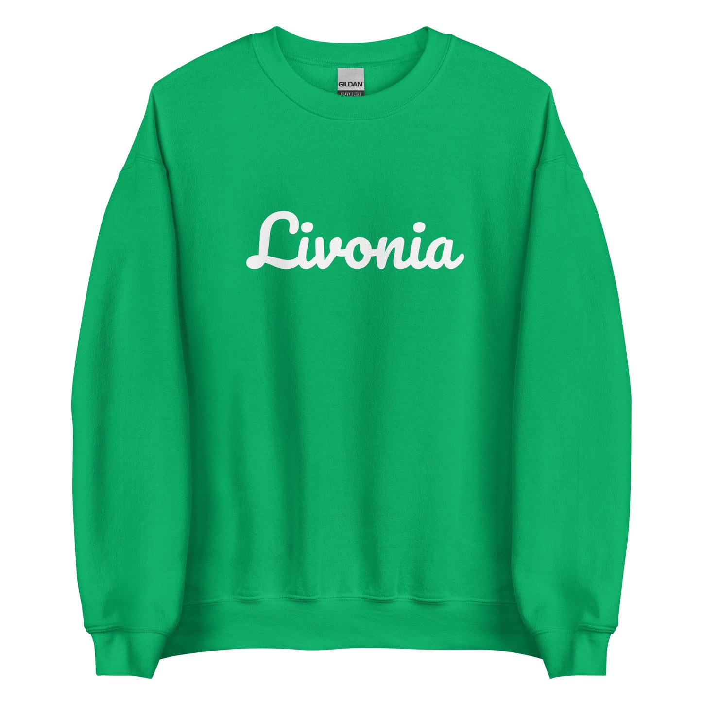 Livonia Michigan Solo Script Unisex Sweatshirt