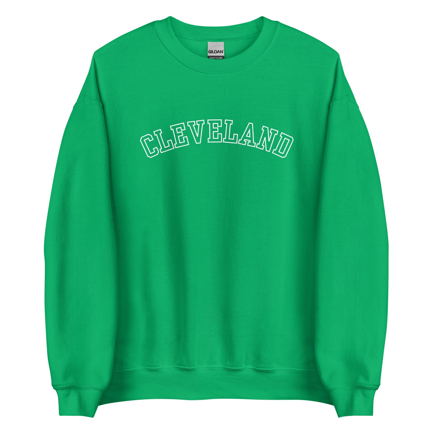Cleveland Ohio Outline Crewneck Unisex Sweatshirt
