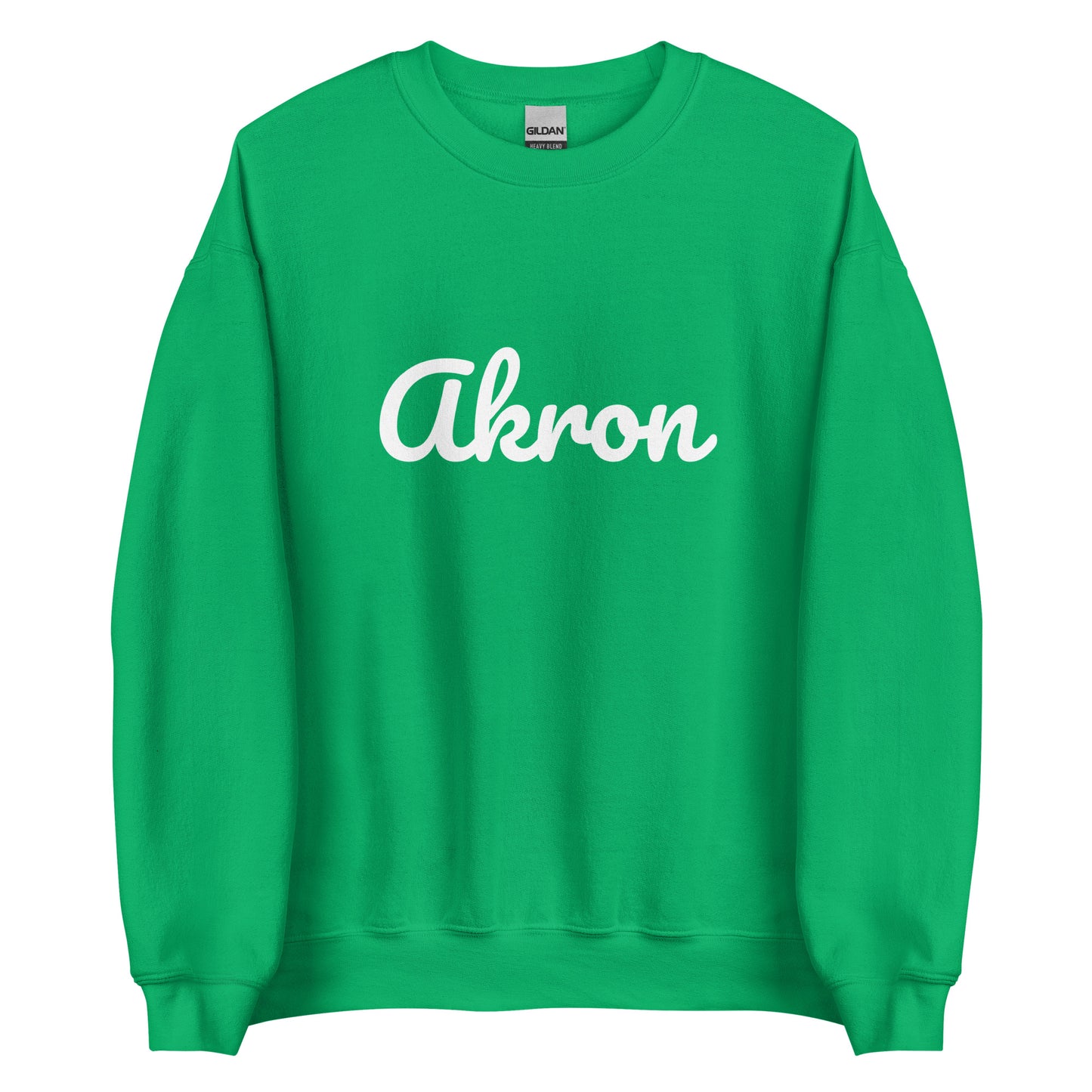 Akron Ohio Solo Script Crewneck Unisex Sweatshirt