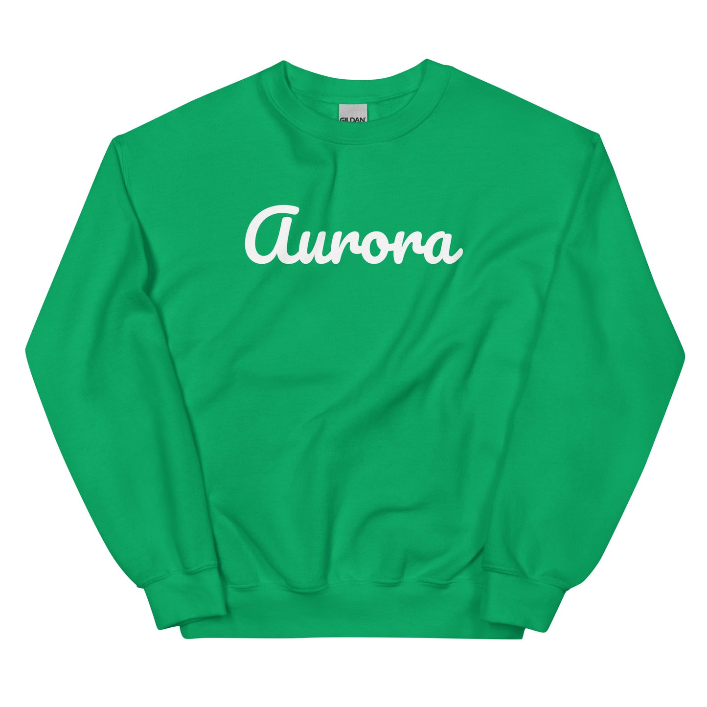 Aurora Ohio Solo Script Crewneck Unisex Sweatshirt
