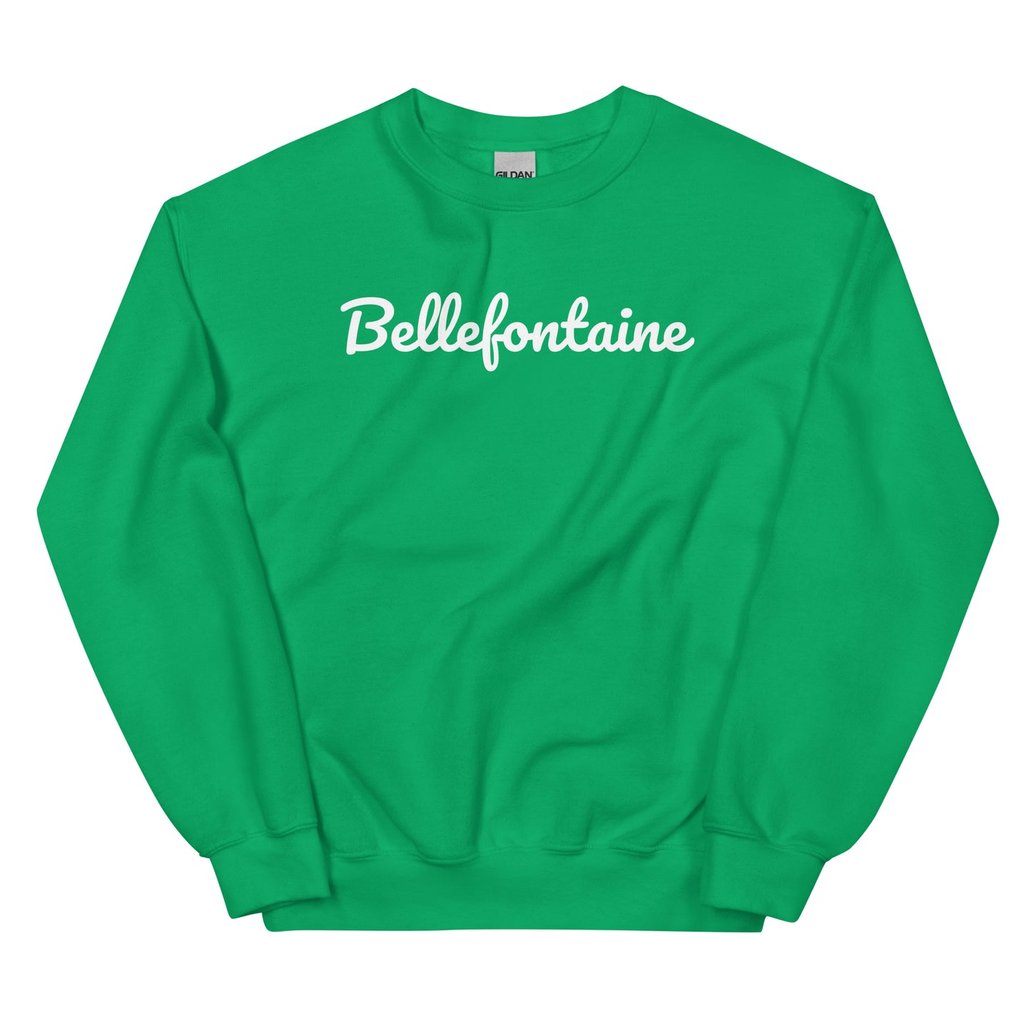 Bellefontaine Ohio Solo Script Crewneck Unisex Sweatshirt
