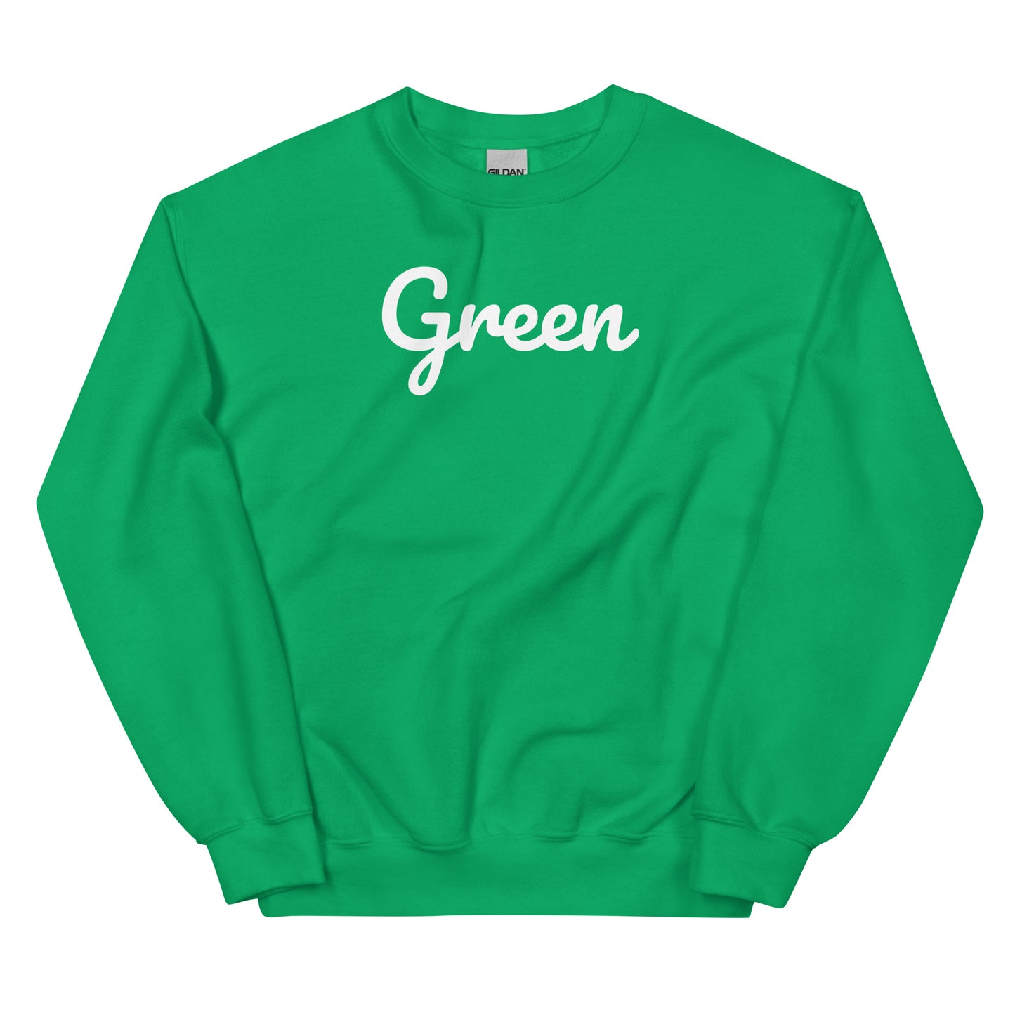 Green Ohio Solo Script Crewneck Unisex Sweatshirt