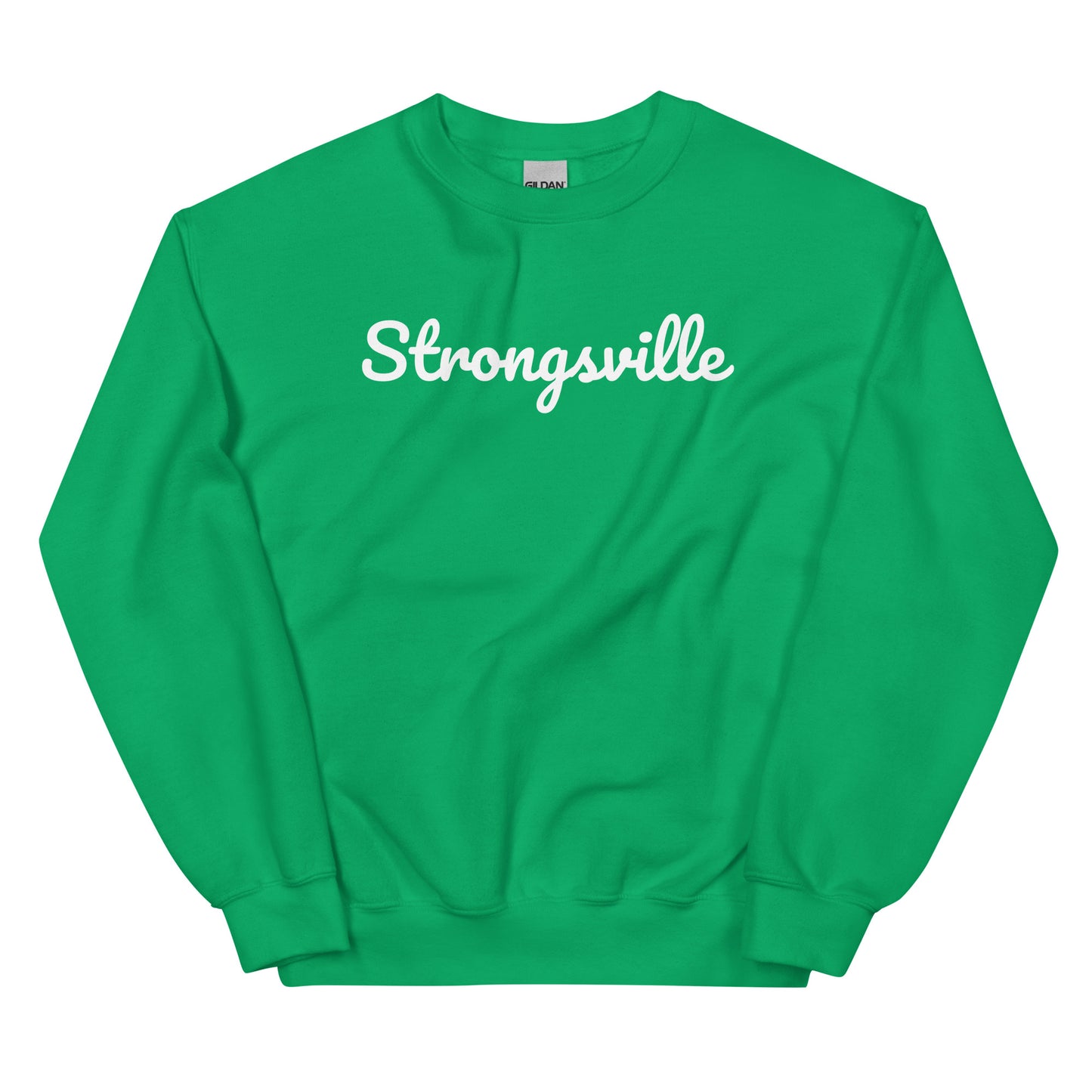 Strongsville Ohio Solo Script Crewneck Unisex Sweatshirt