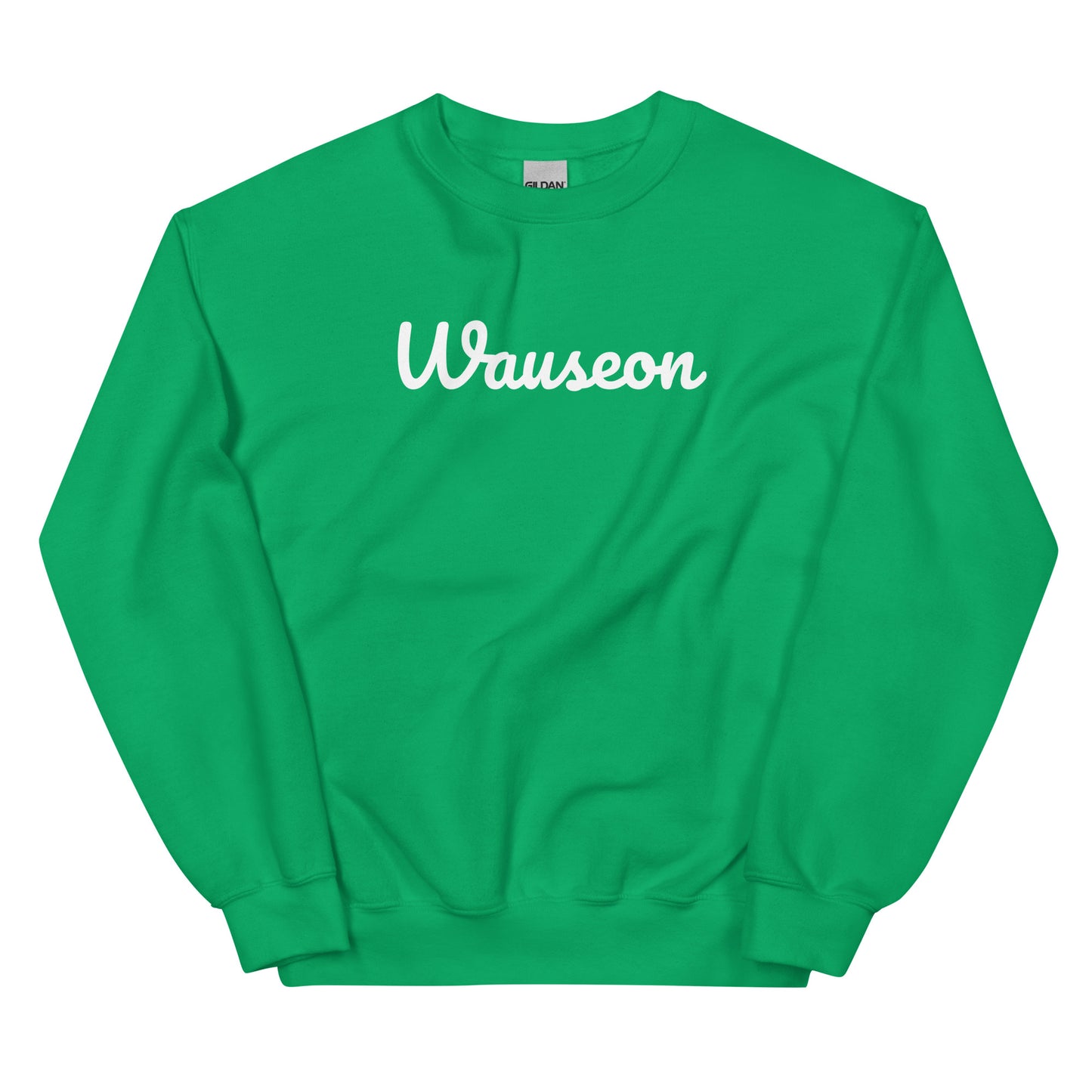 Wauseon Ohio Solo Script Crewneck Unisex Sweatshirt