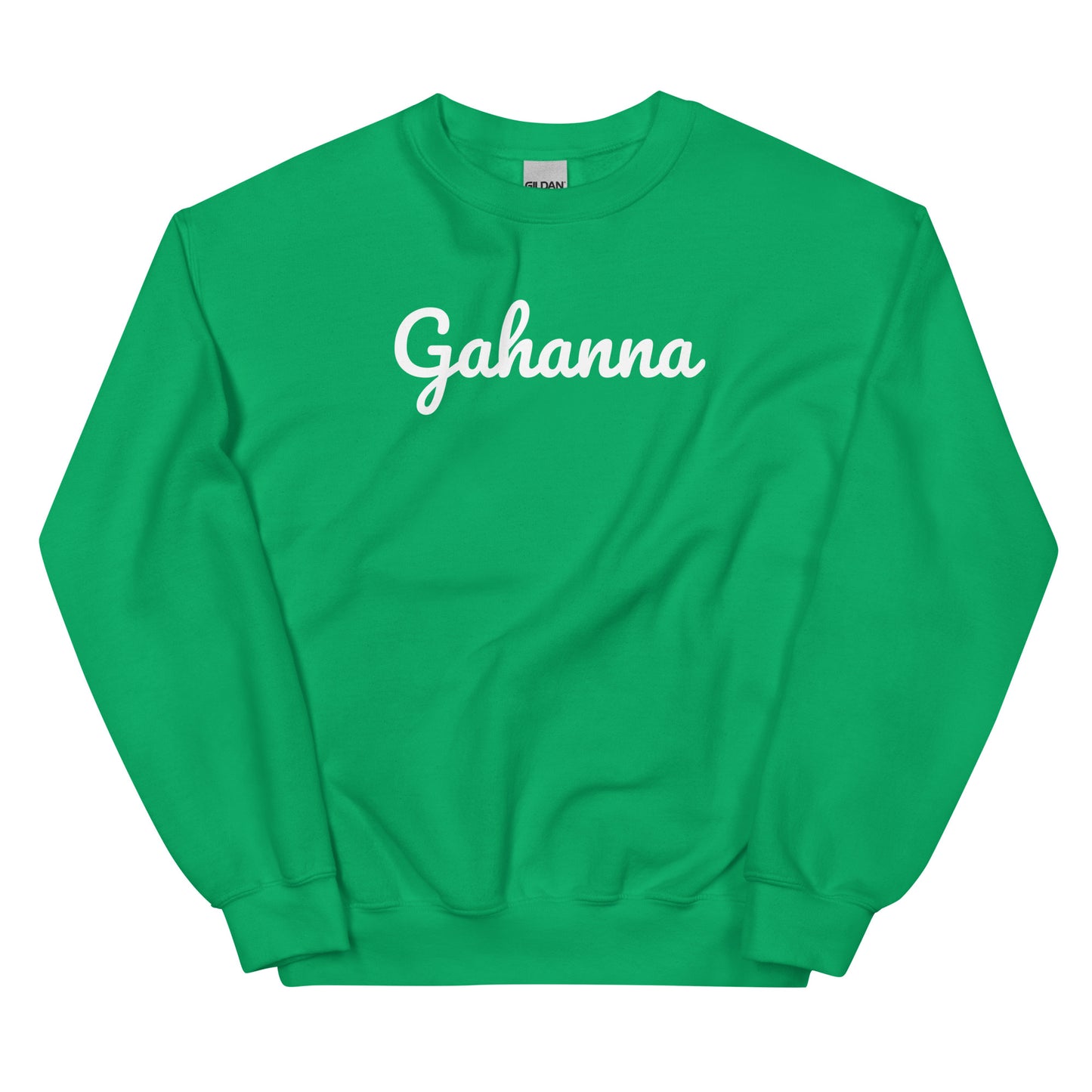 Gahanna Ohio Solo Script Crewneck Unisex Sweatshirt