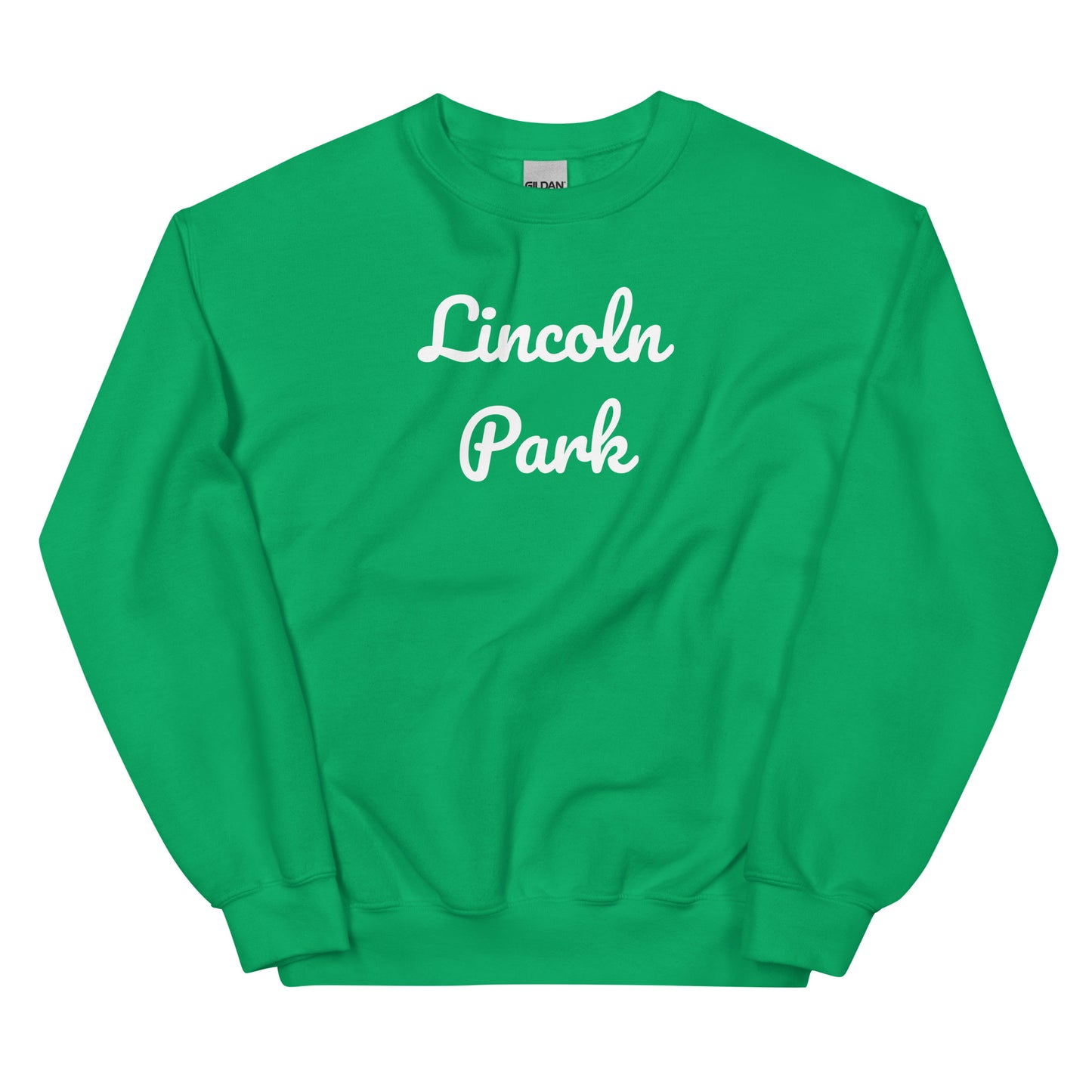 Lincoln Park Michigan Solo Script Crewneck Unisex Sweatshirt