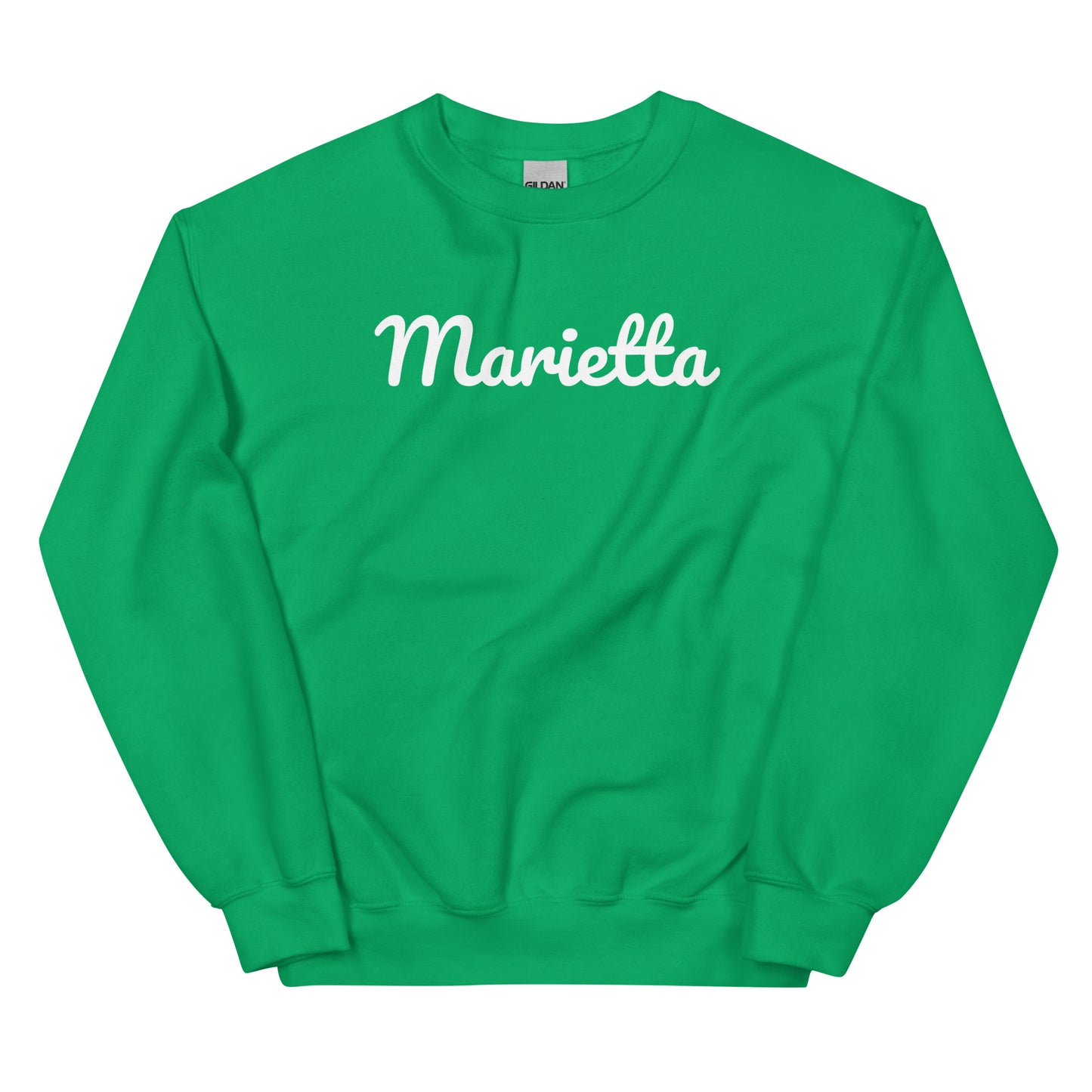 Marietta Ohio Solo Script Crewneck Unisex Sweatshirt