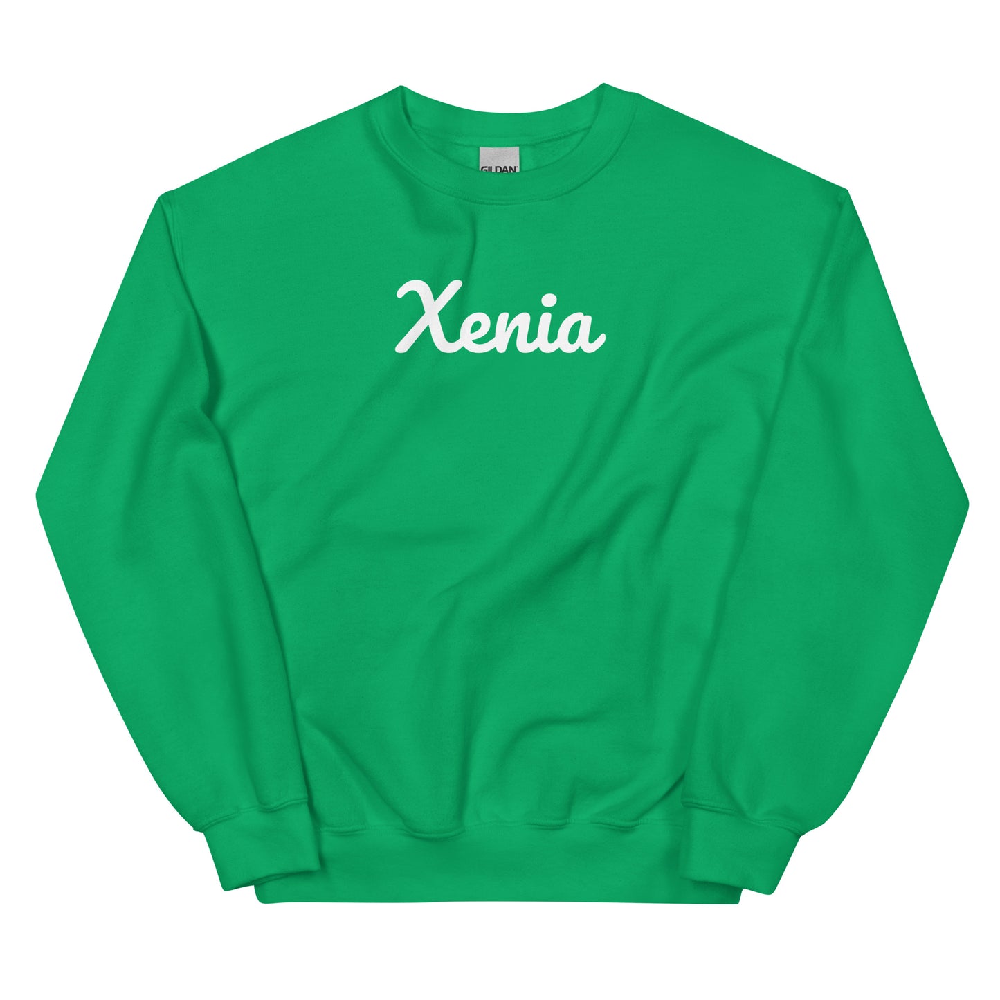 Xenia Ohio Solo Script Crewneck Unisex Sweatshirt