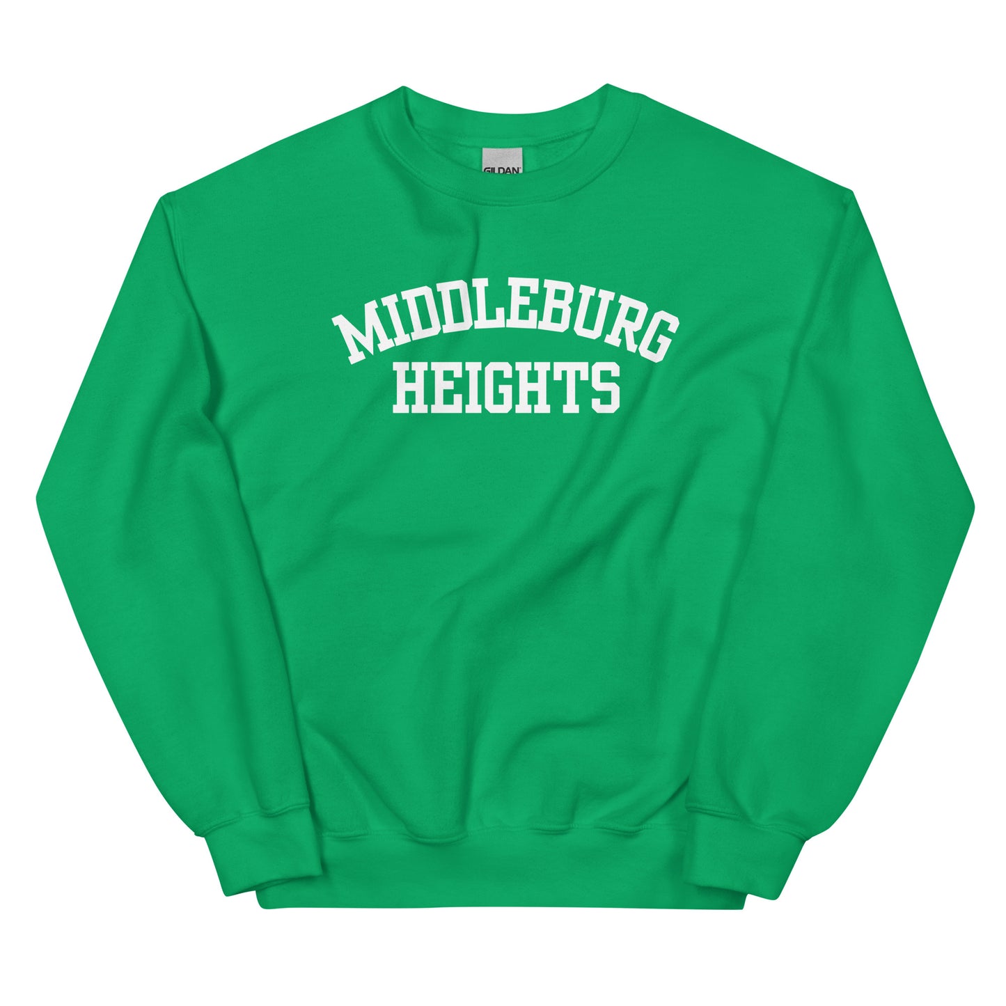 Middleburg Heights Ohio Block Solo Crewneck Unisex Sweatshirt