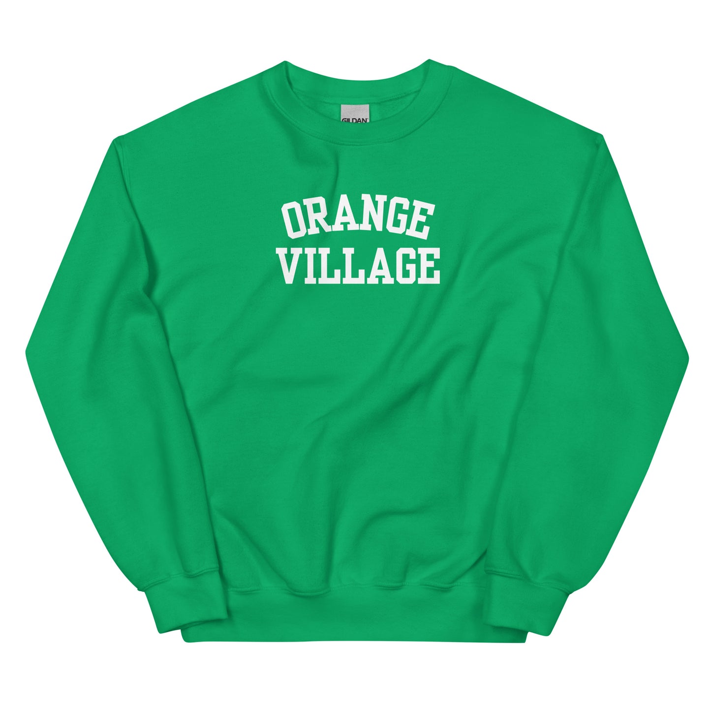 Orange Village Ohio Block Solo Crewneck Unisex Sweatshirt