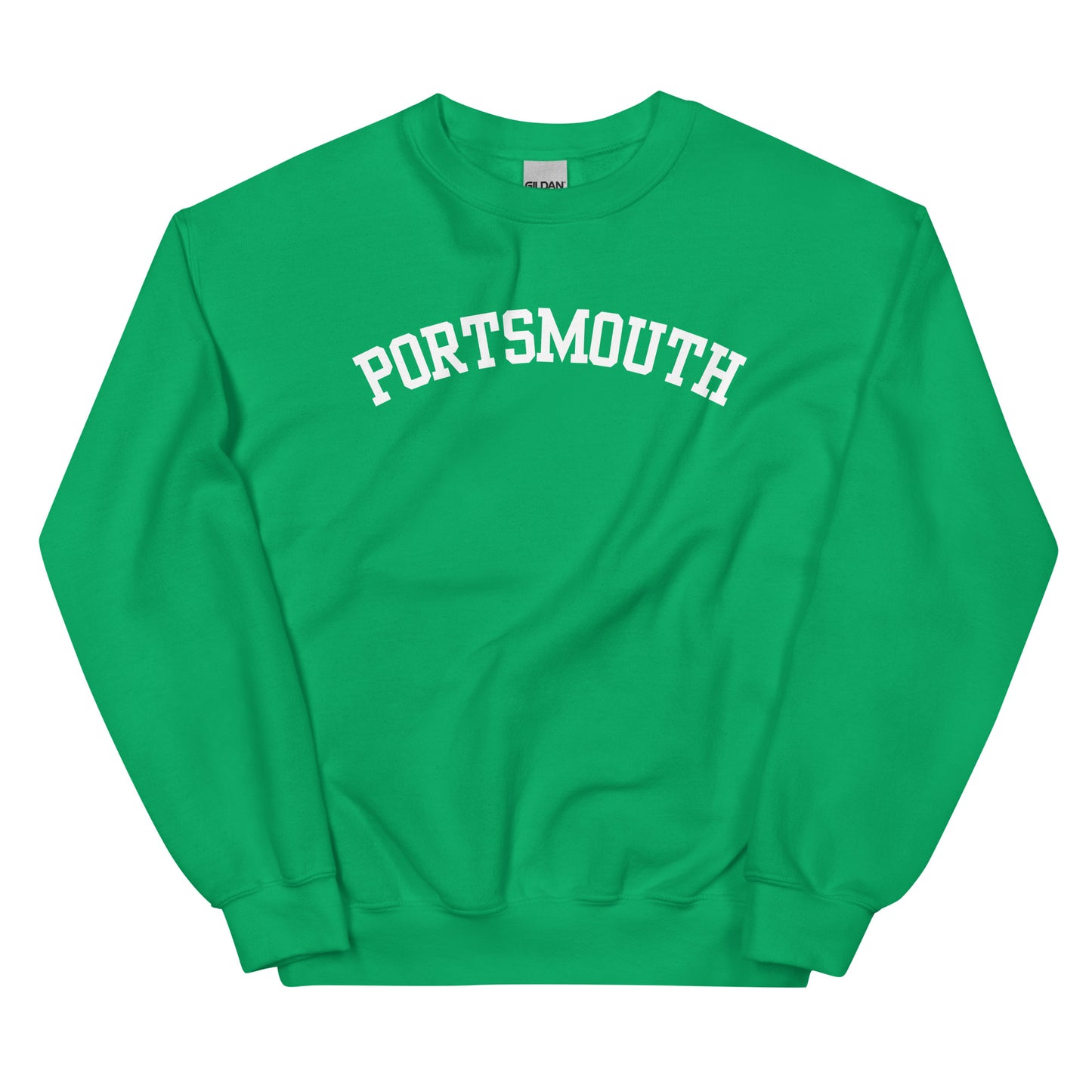 Portsmouth Ohio Block Solo Crewneck Unisex Sweatshirt