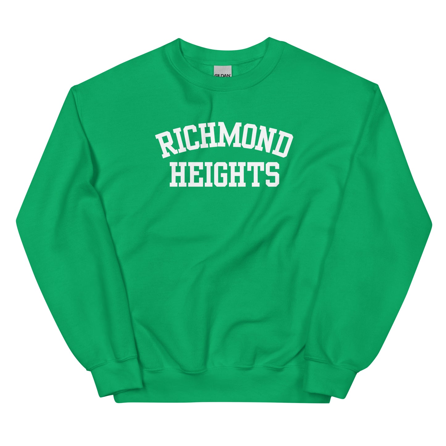 Richmond Heights Ohio Block Solo Crewneck Unisex Sweatshirt