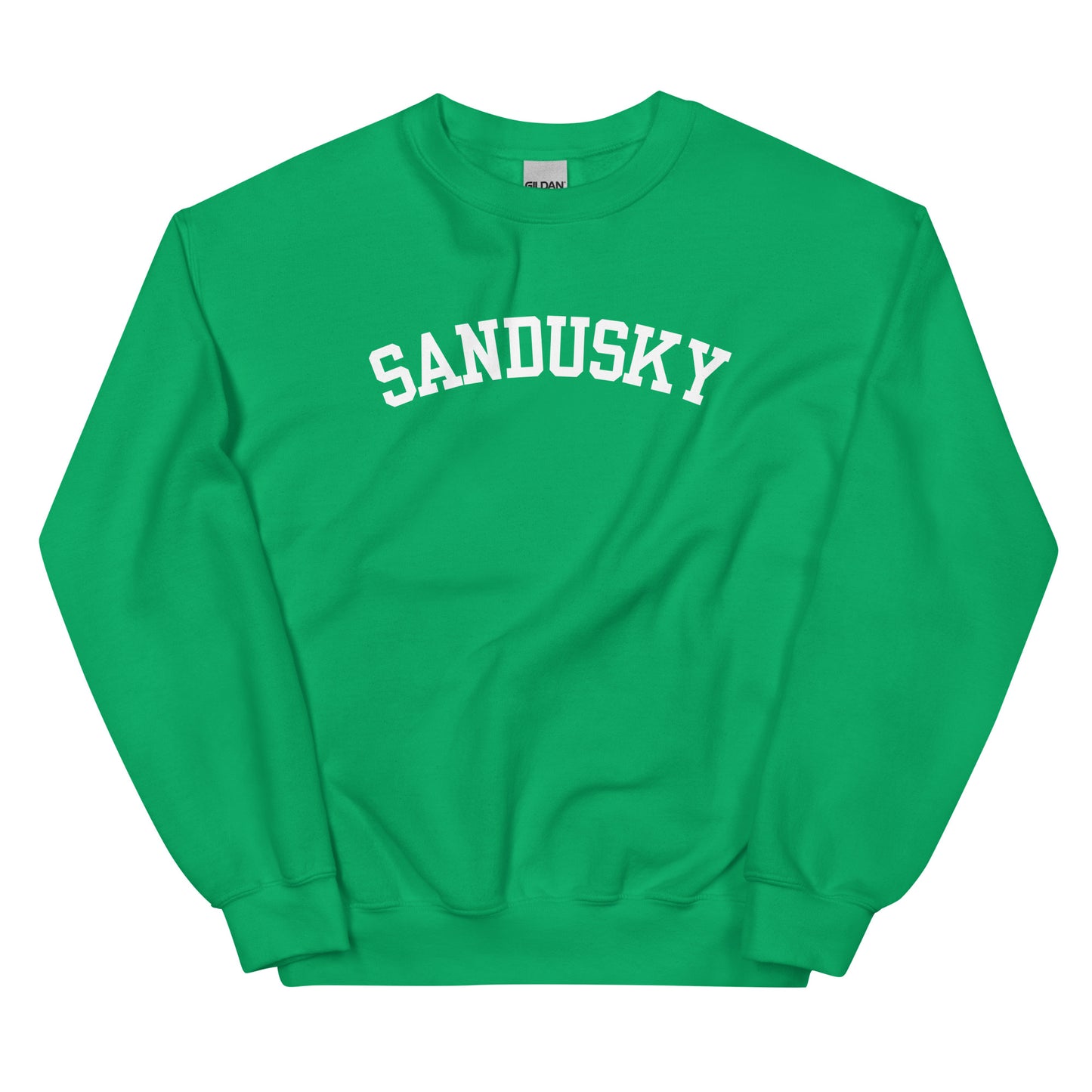 Sandusky Ohio Block Solo Crewneck Unisex Sweatshirt