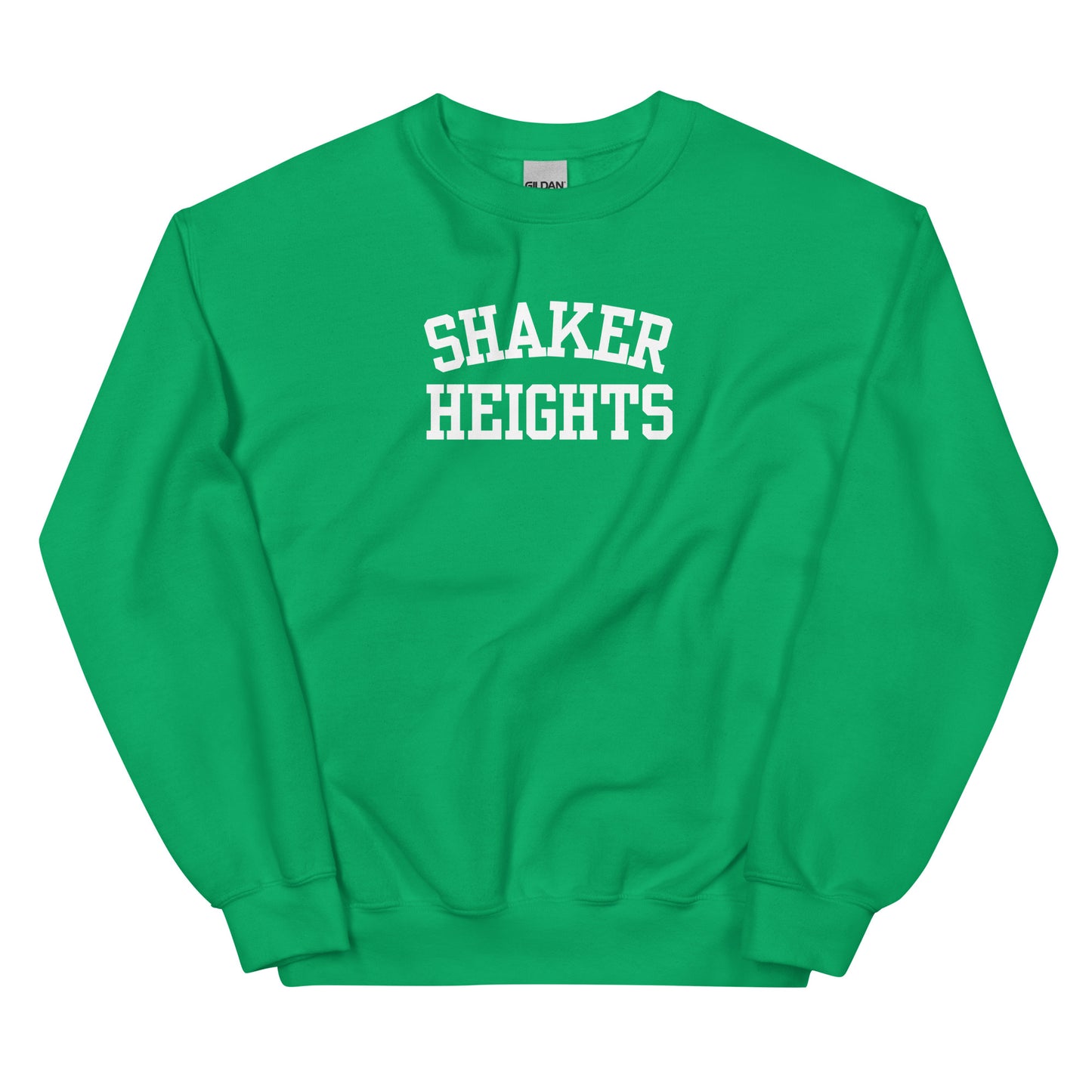 Shaker Heights Ohio Block Solo Crewneck Unisex Sweatshirt
