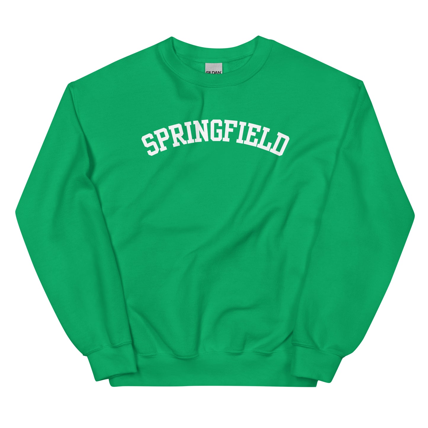Springfield Ohio Block Solo Crewneck Unisex Sweatshirt