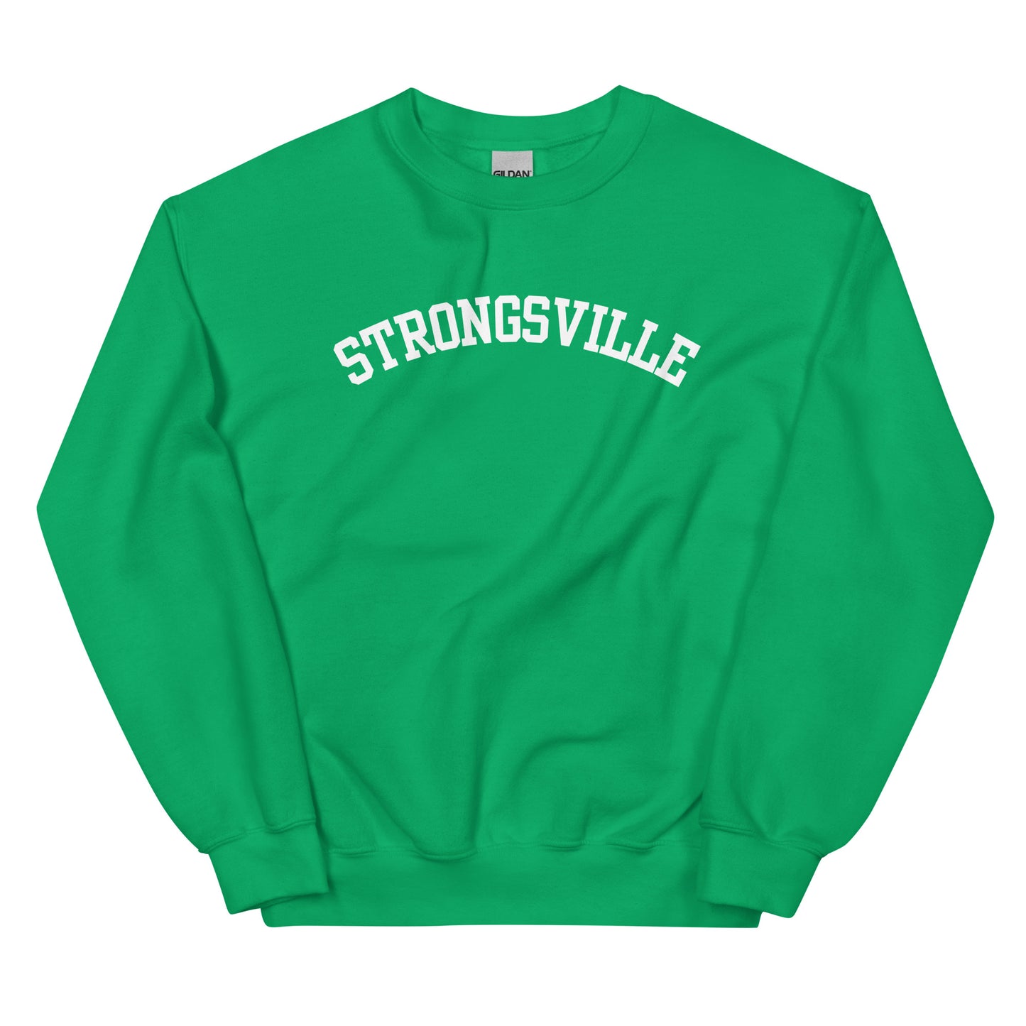Strongsville Ohio Block Solo Crewneck Unisex Sweatshirt