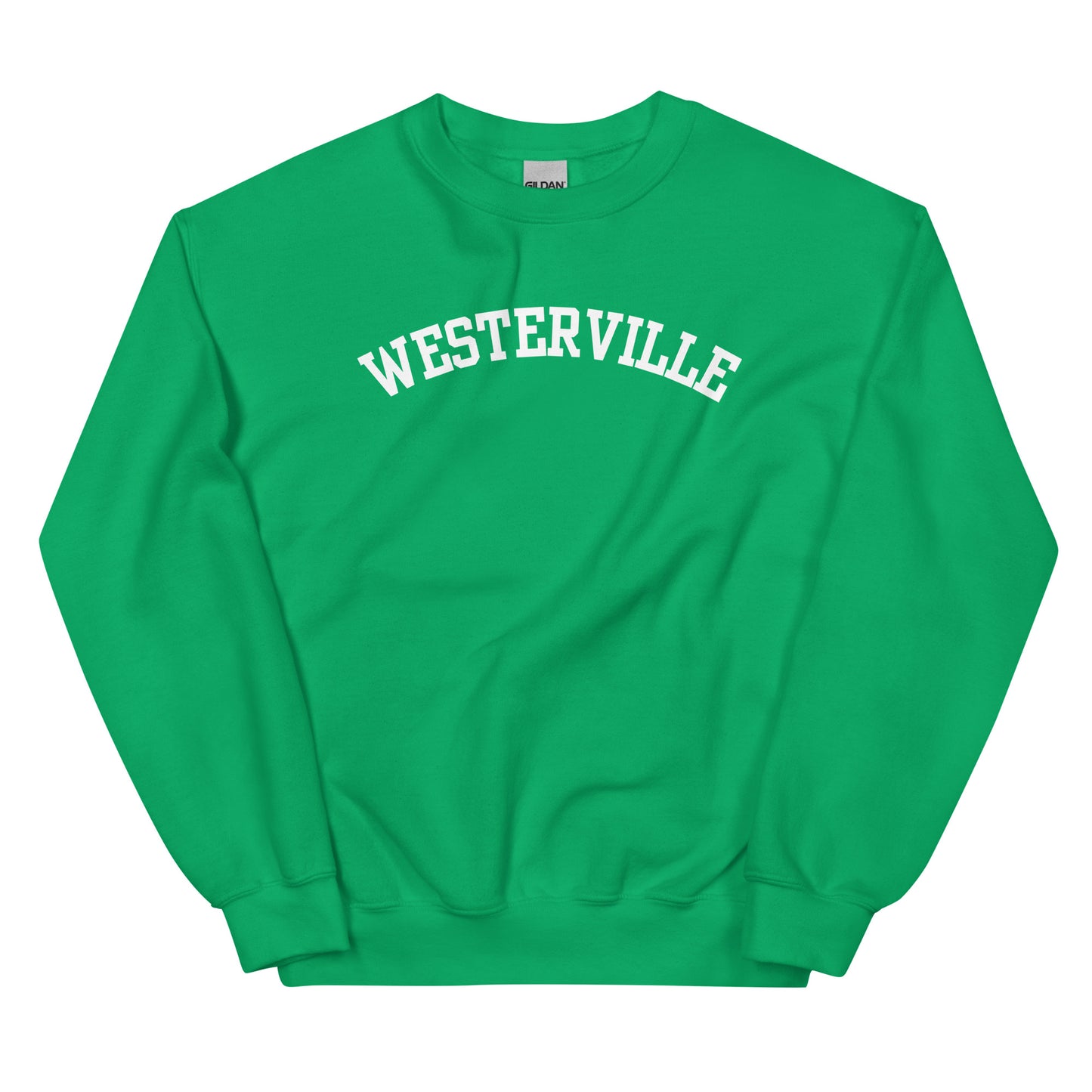 Westerville Ohio Block Solo Crewneck Unisex Sweatshirt