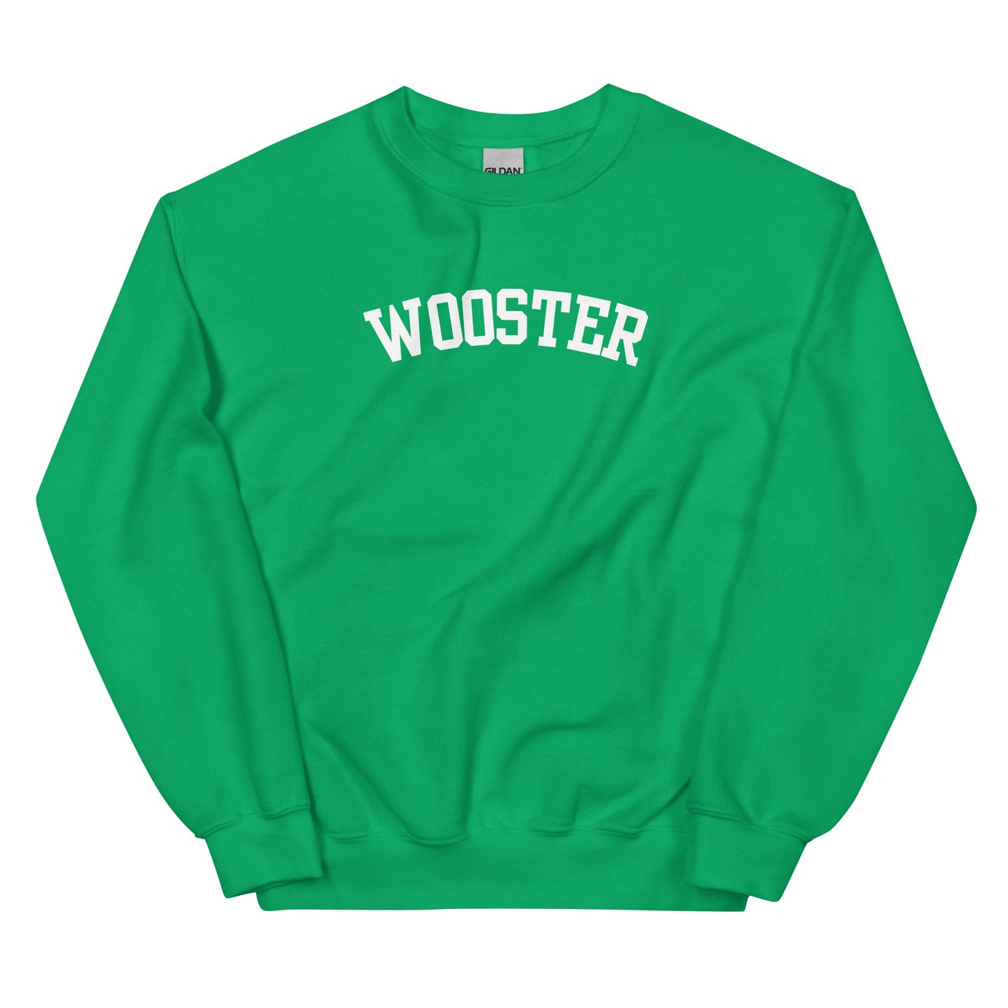 Wooster Ohio Block Solo Crewneck Unisex Sweatshirt