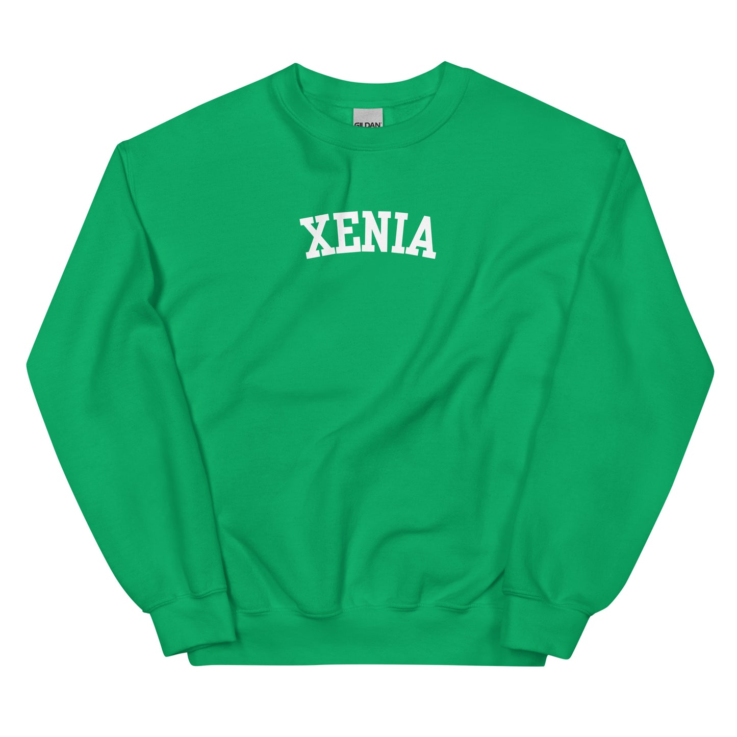 Xenia Ohio Block Solo Crewneck Unisex Sweatshirt