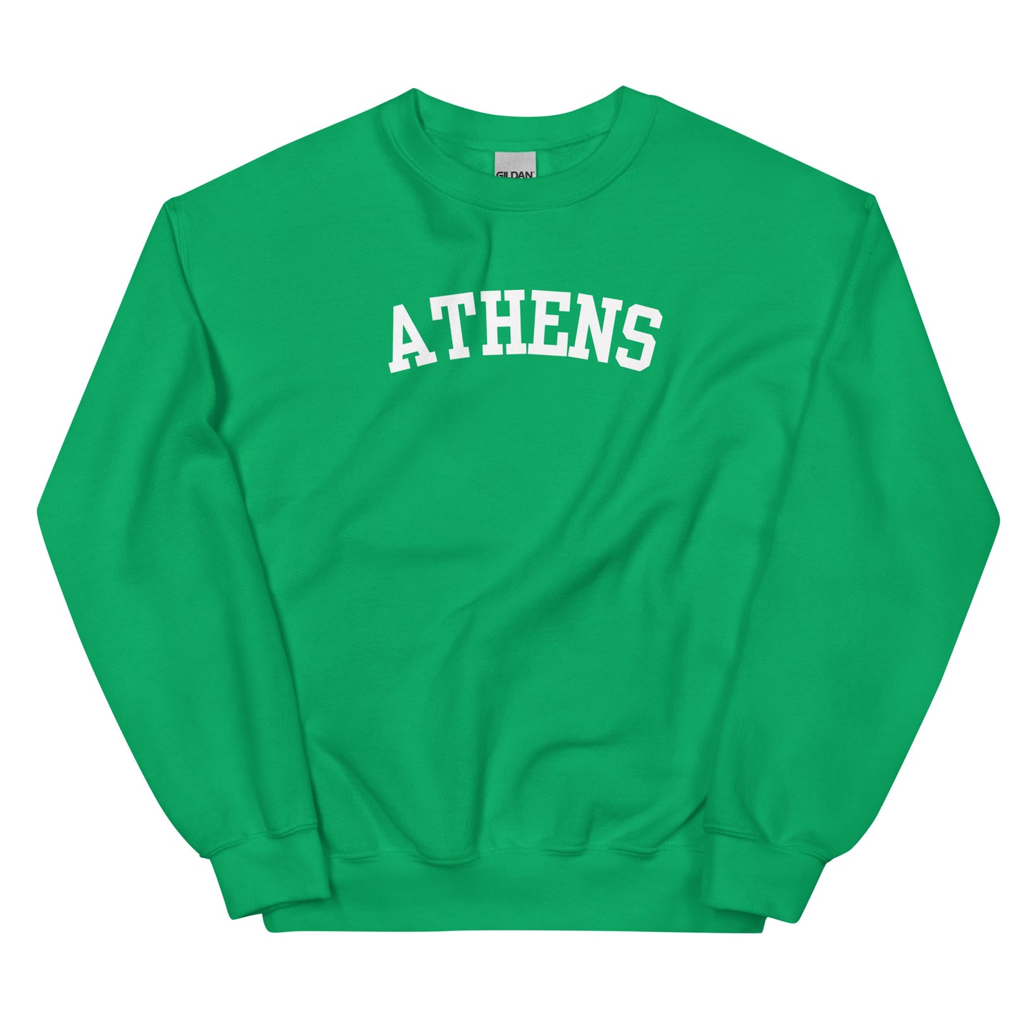 Athens Ohio Block Solo Crewneck Unisex Sweatshirt