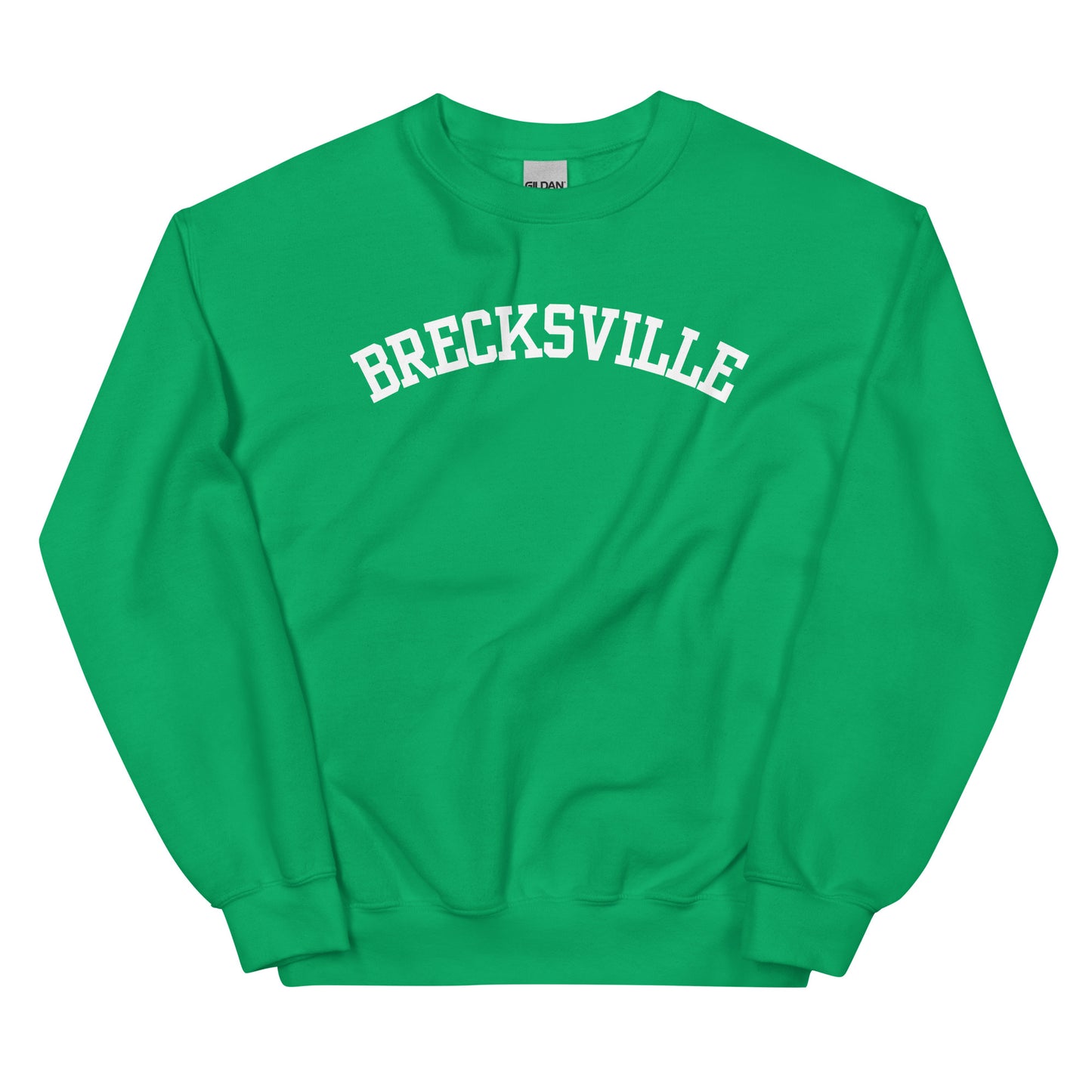 Brecksville Ohio Block Solo Crewneck Unisex Sweatshirt
